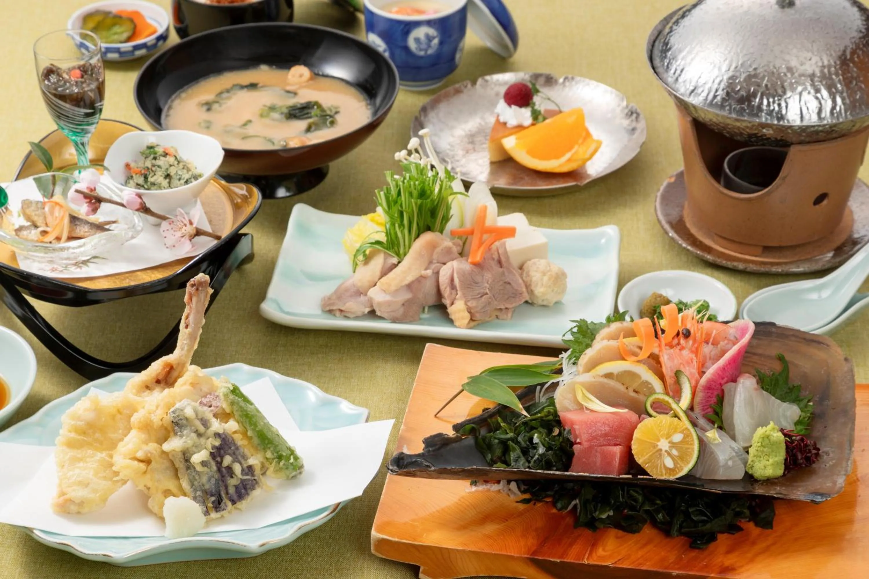 Dinner in Hotel Riviera Shishikui