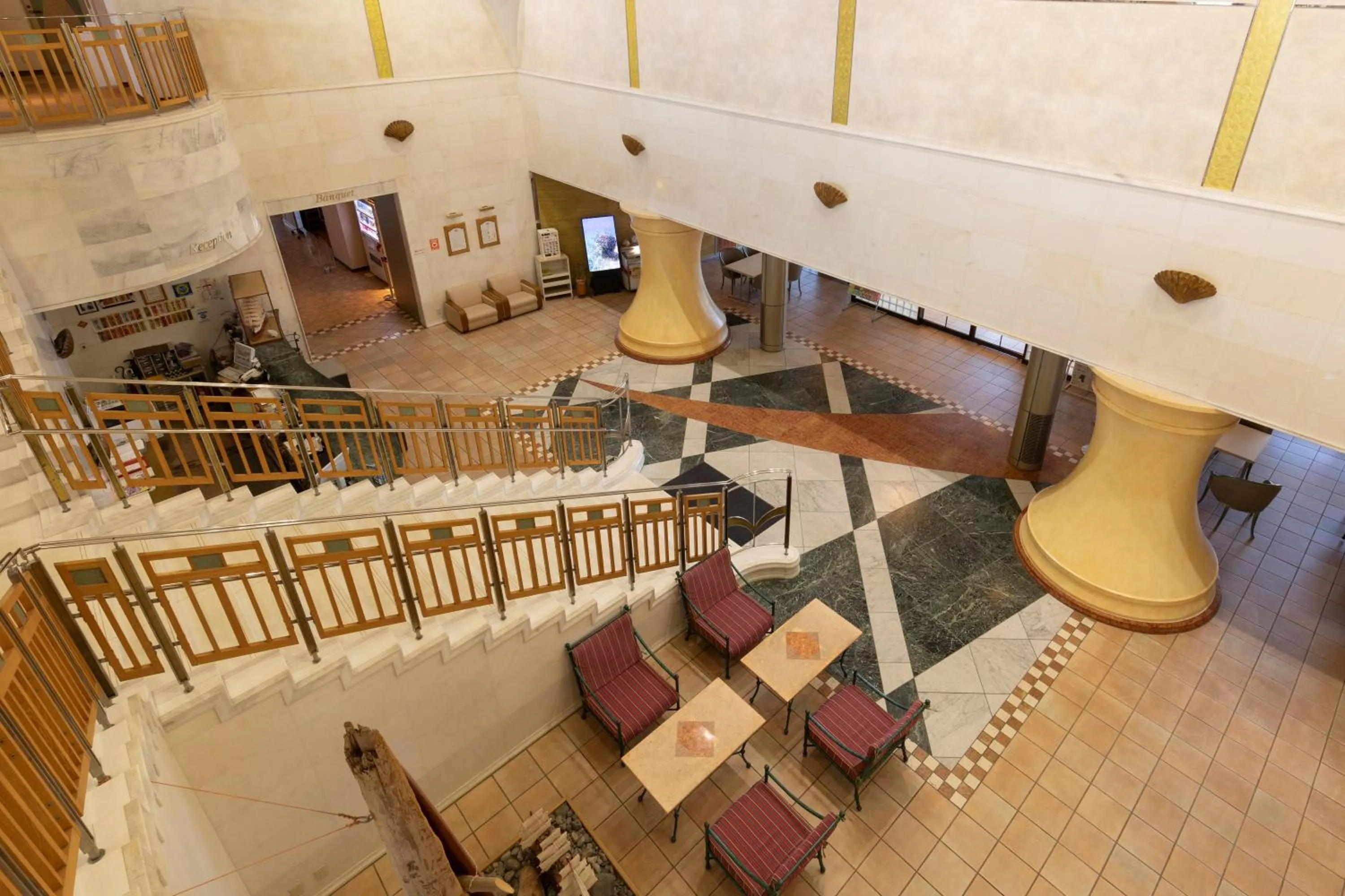 Lobby or reception in Hotel Riviera Shishikui