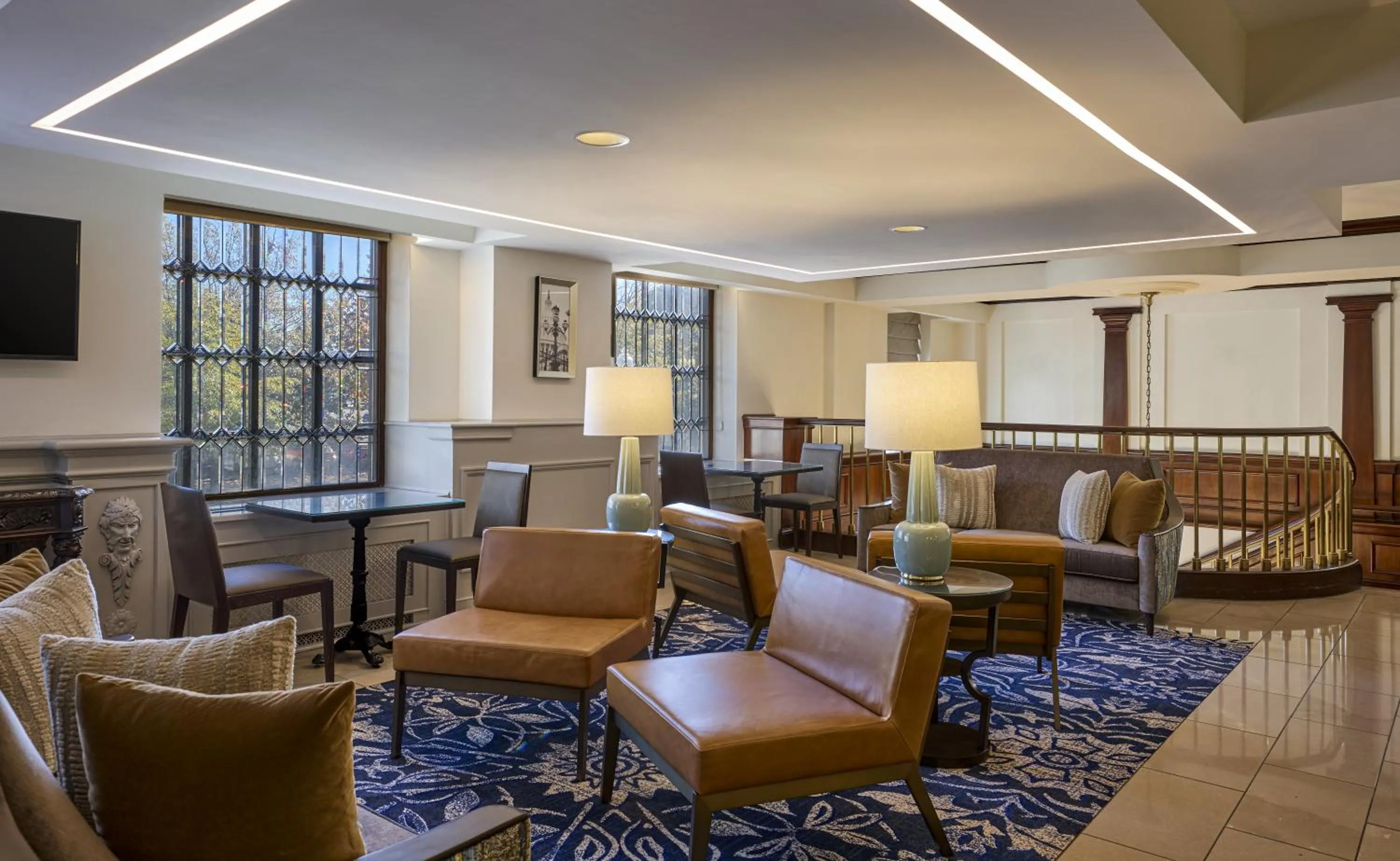 Lobby or reception in Phoenix Park Hotel