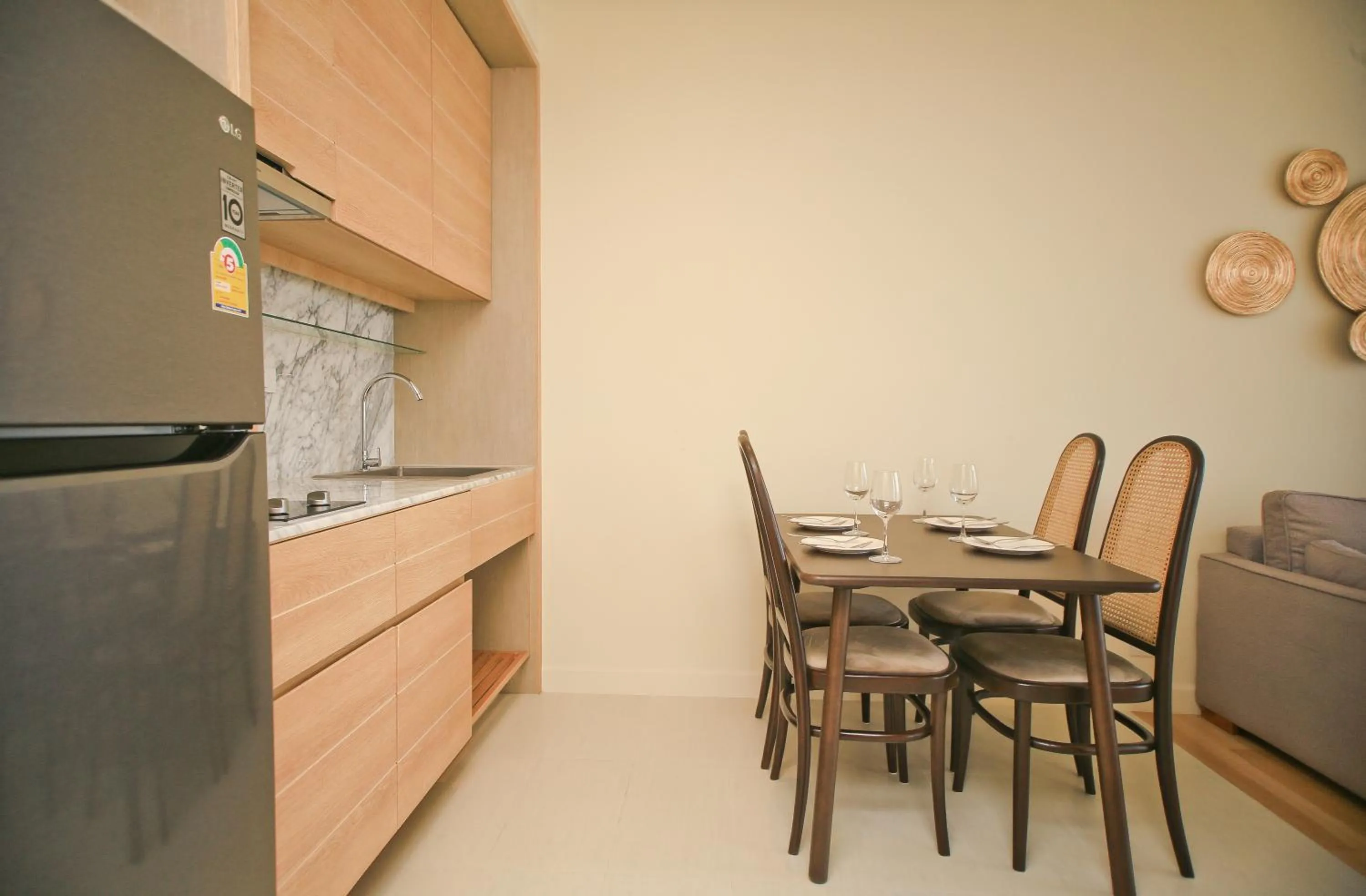 Kitchen or kitchenette in Rocco Aonang Krabi