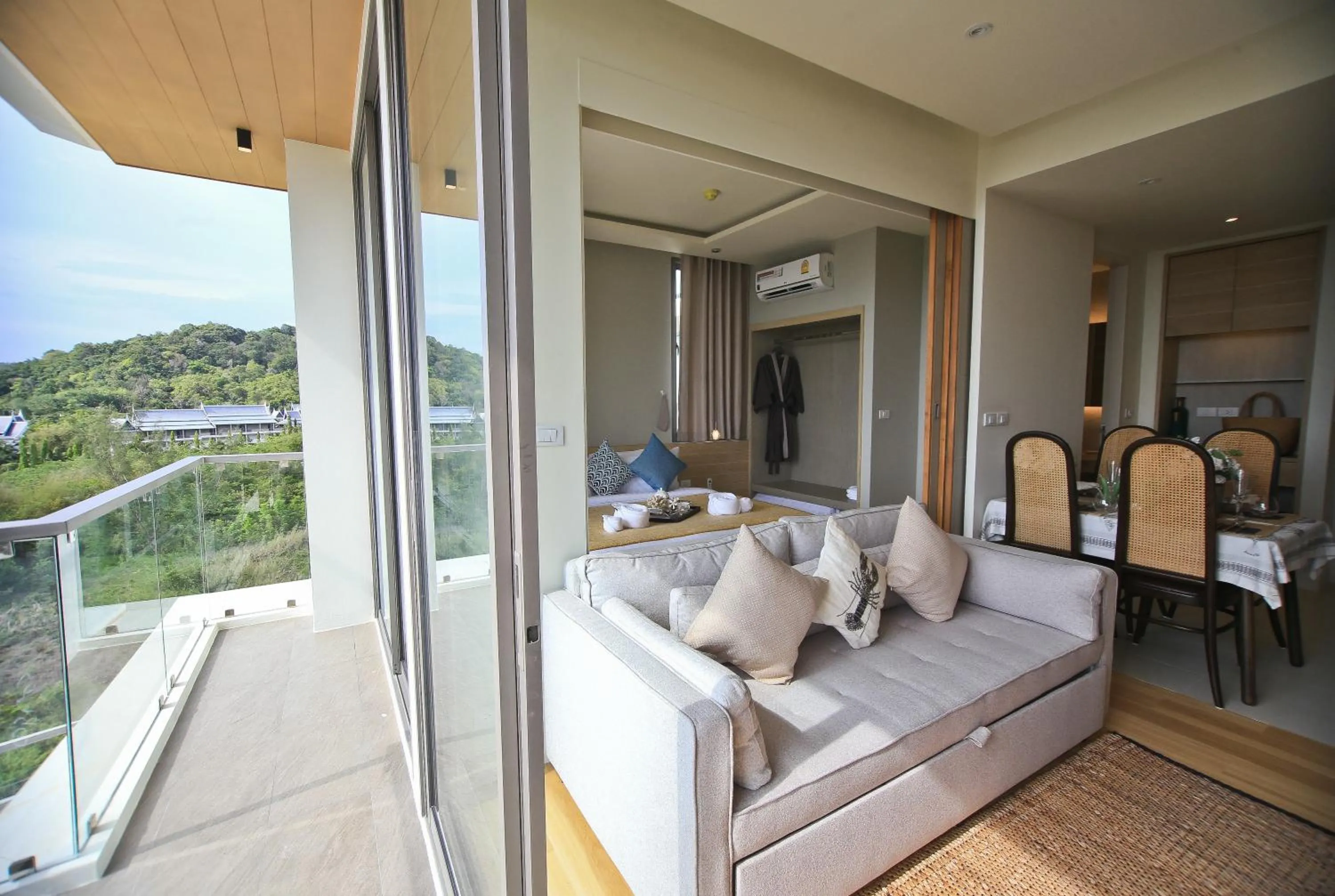 Seating area in Rocco Aonang Krabi