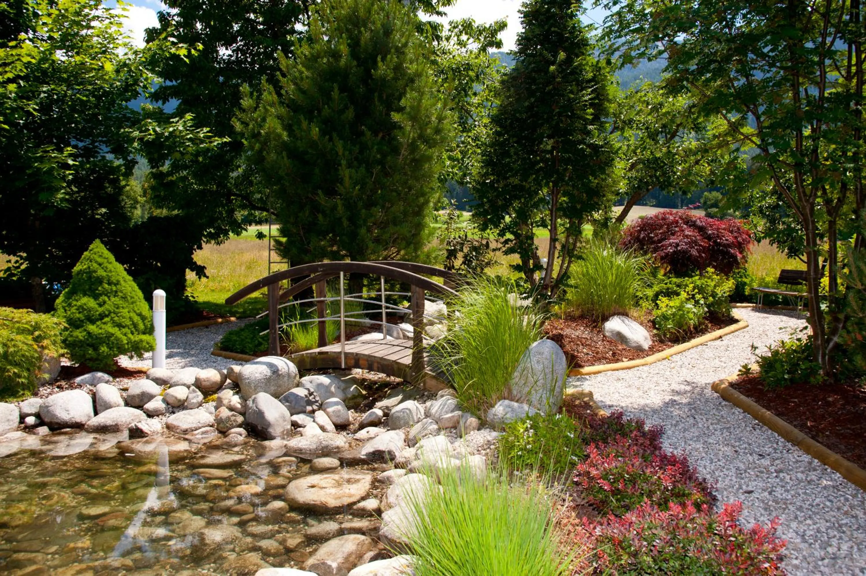 Garden in Hotel Tannenhof