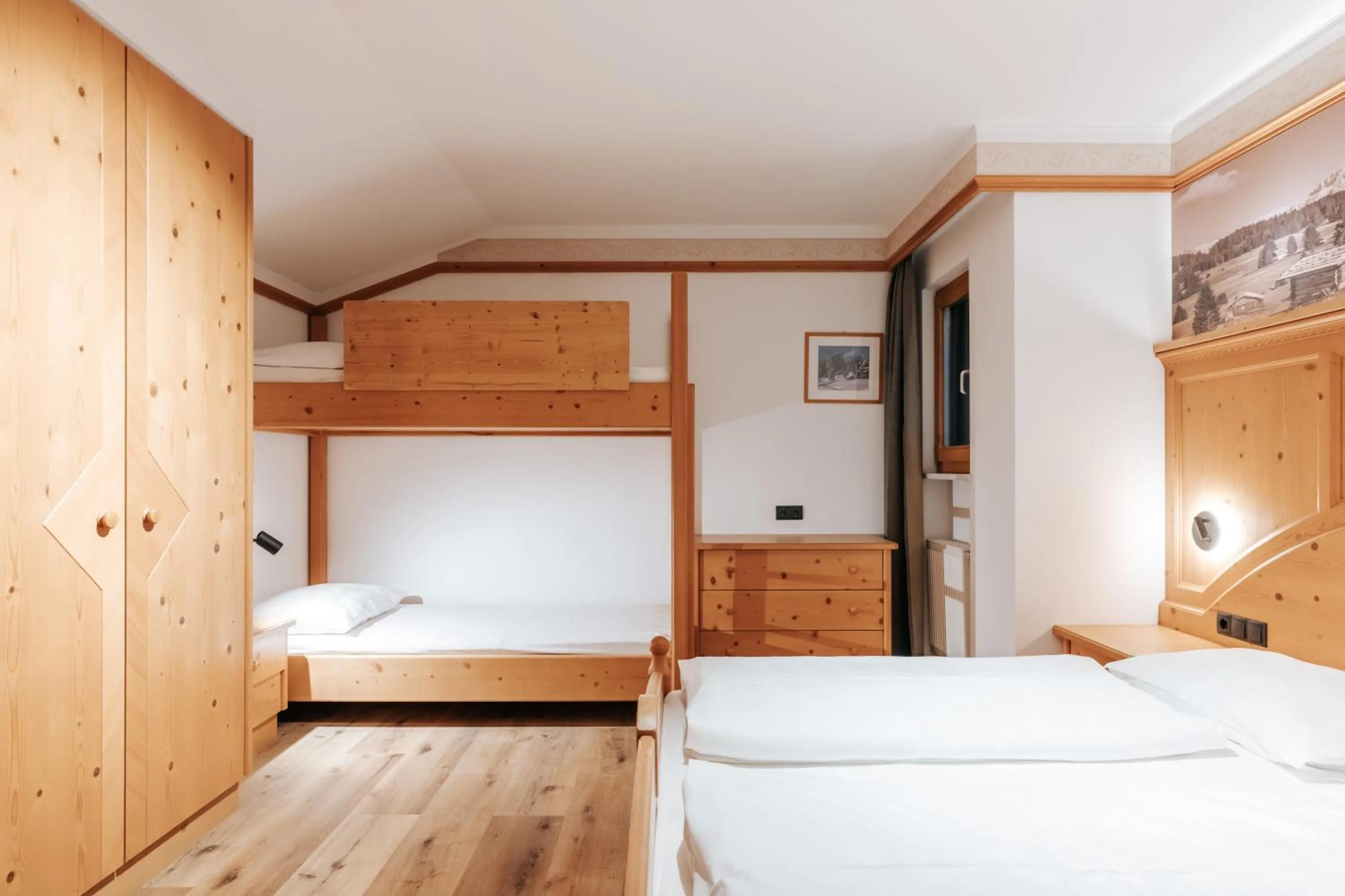 Bed in Hotel Tannenhof