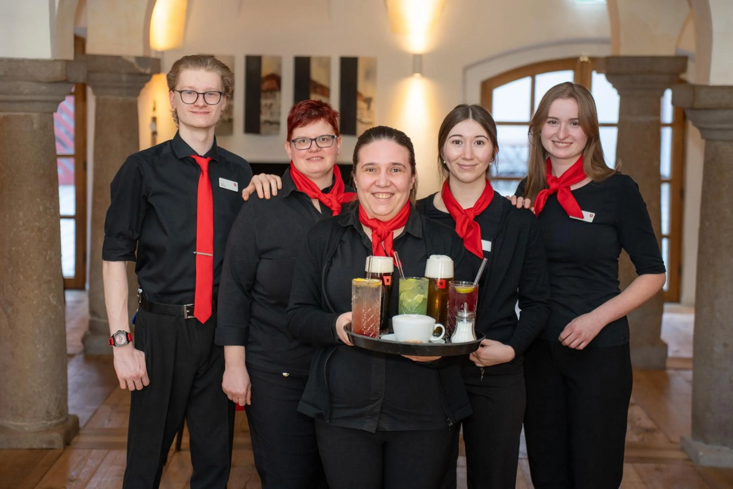 Staff in Post Berching