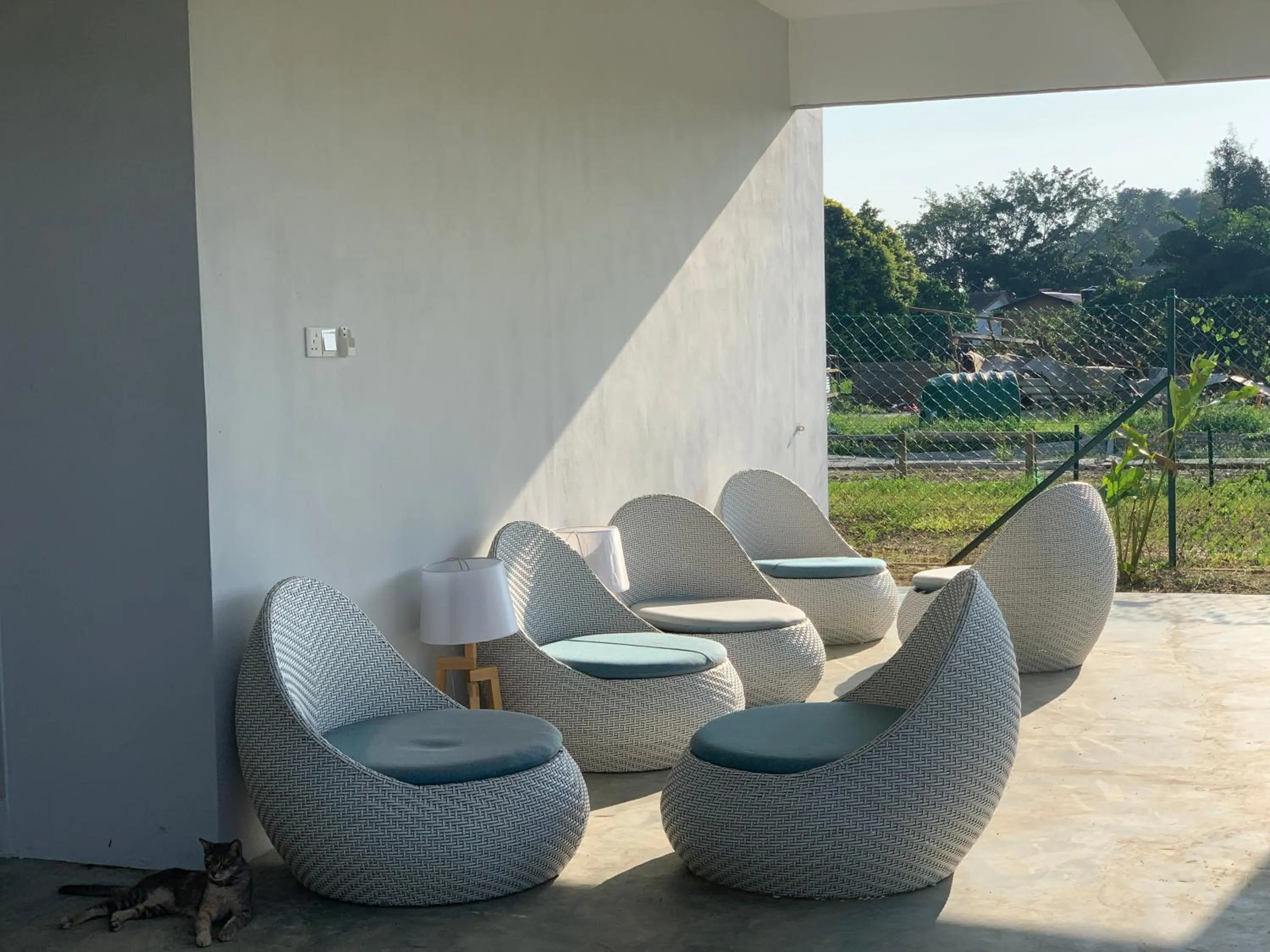 Communal lounge/ TV room in The Sassy House