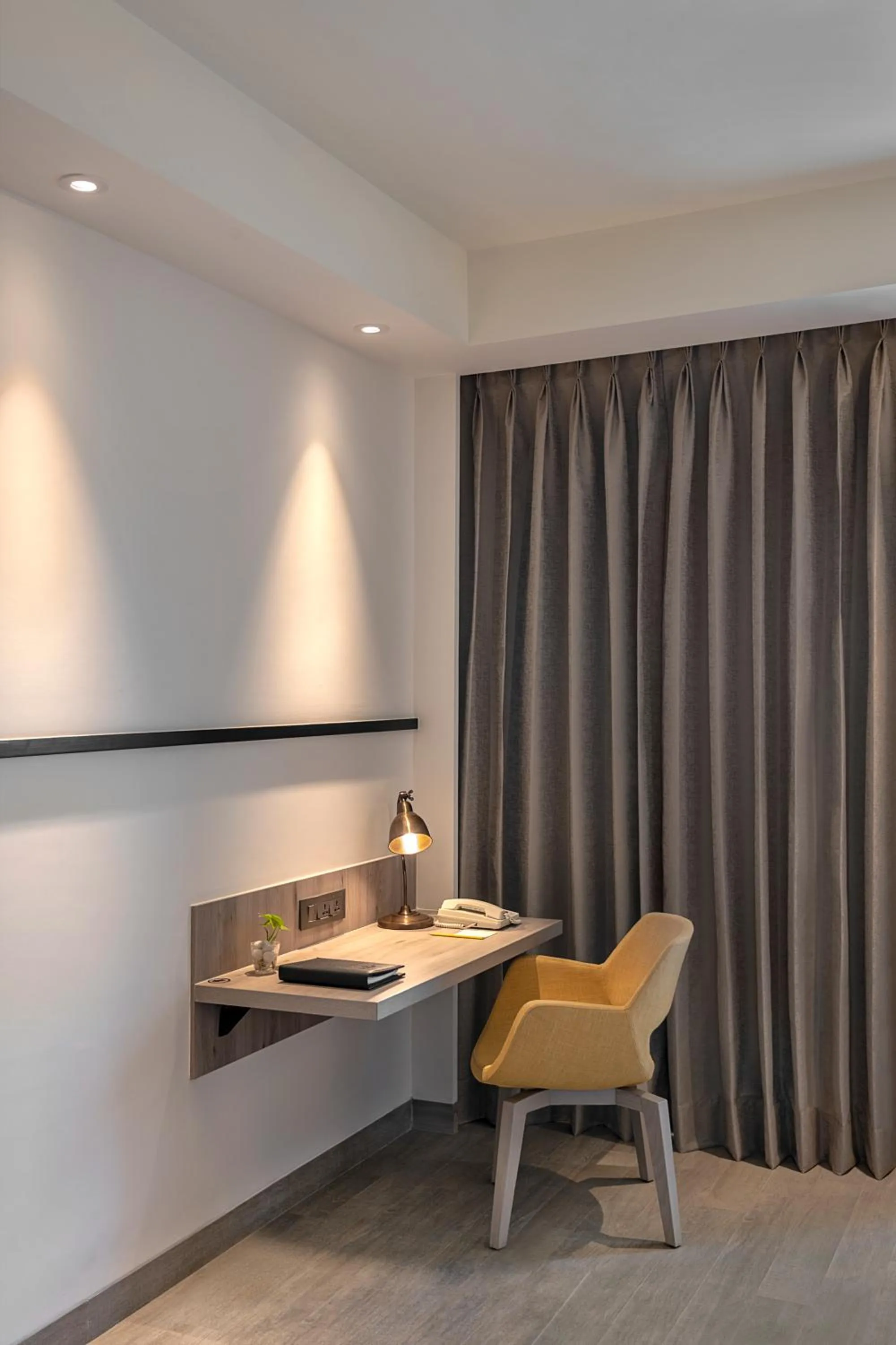 Seating area in Lemon Tree Premier, New Town, Kolkata