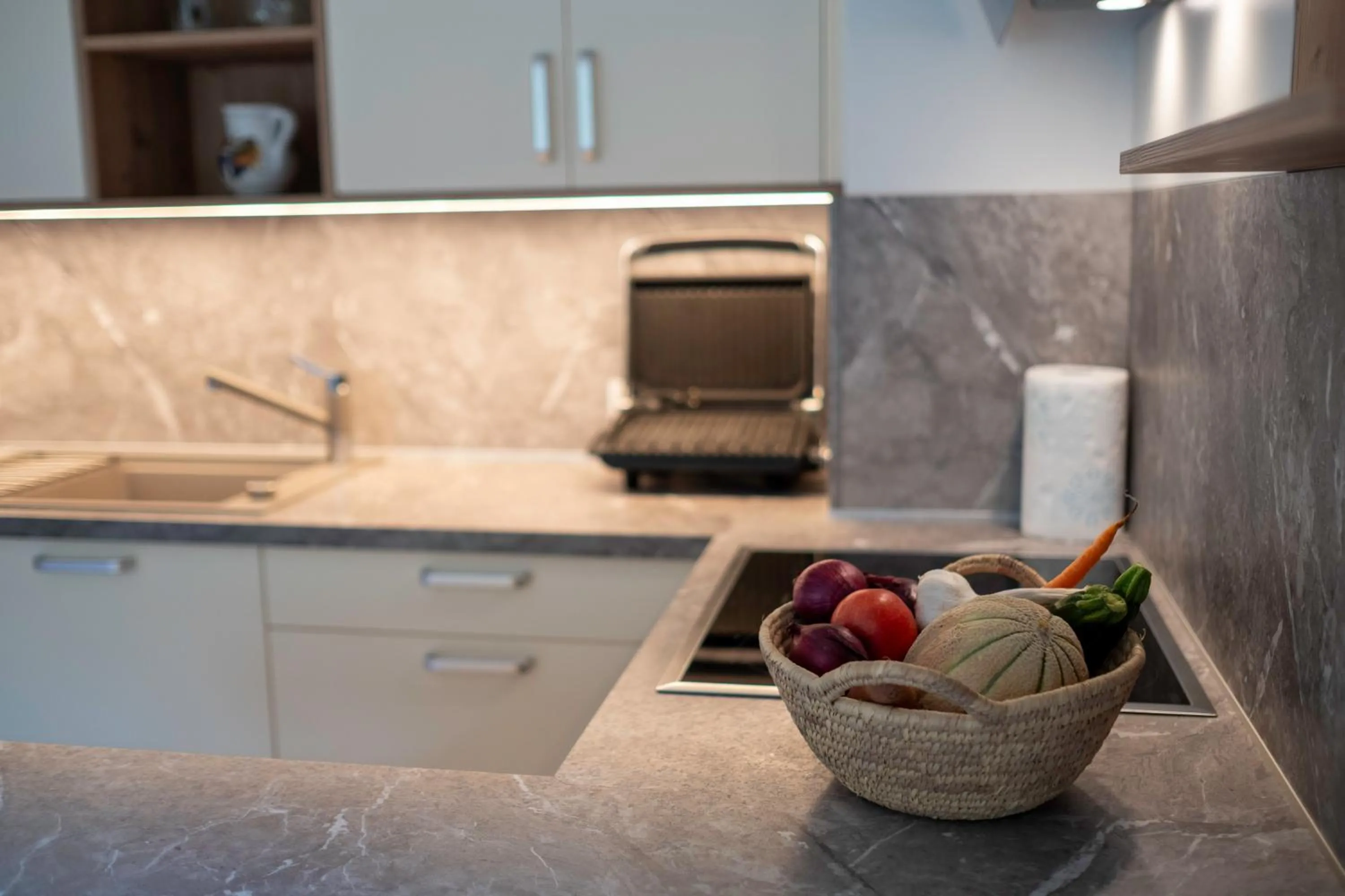 kitchen in Residence Obermoarhof - Family Apartments with Pool & Playground