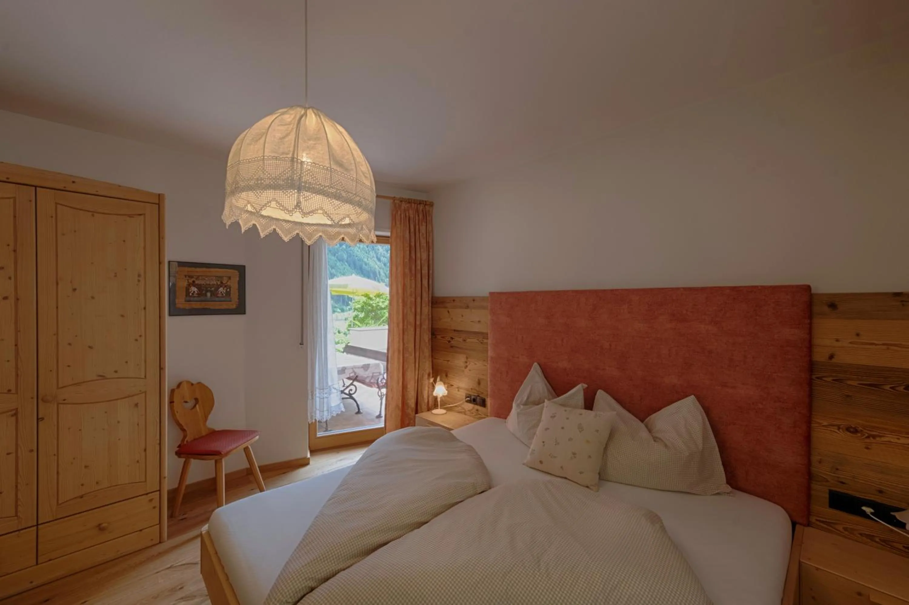Bedroom, Bed in Residence Obermoarhof - Family Apartments with Pool & Playground