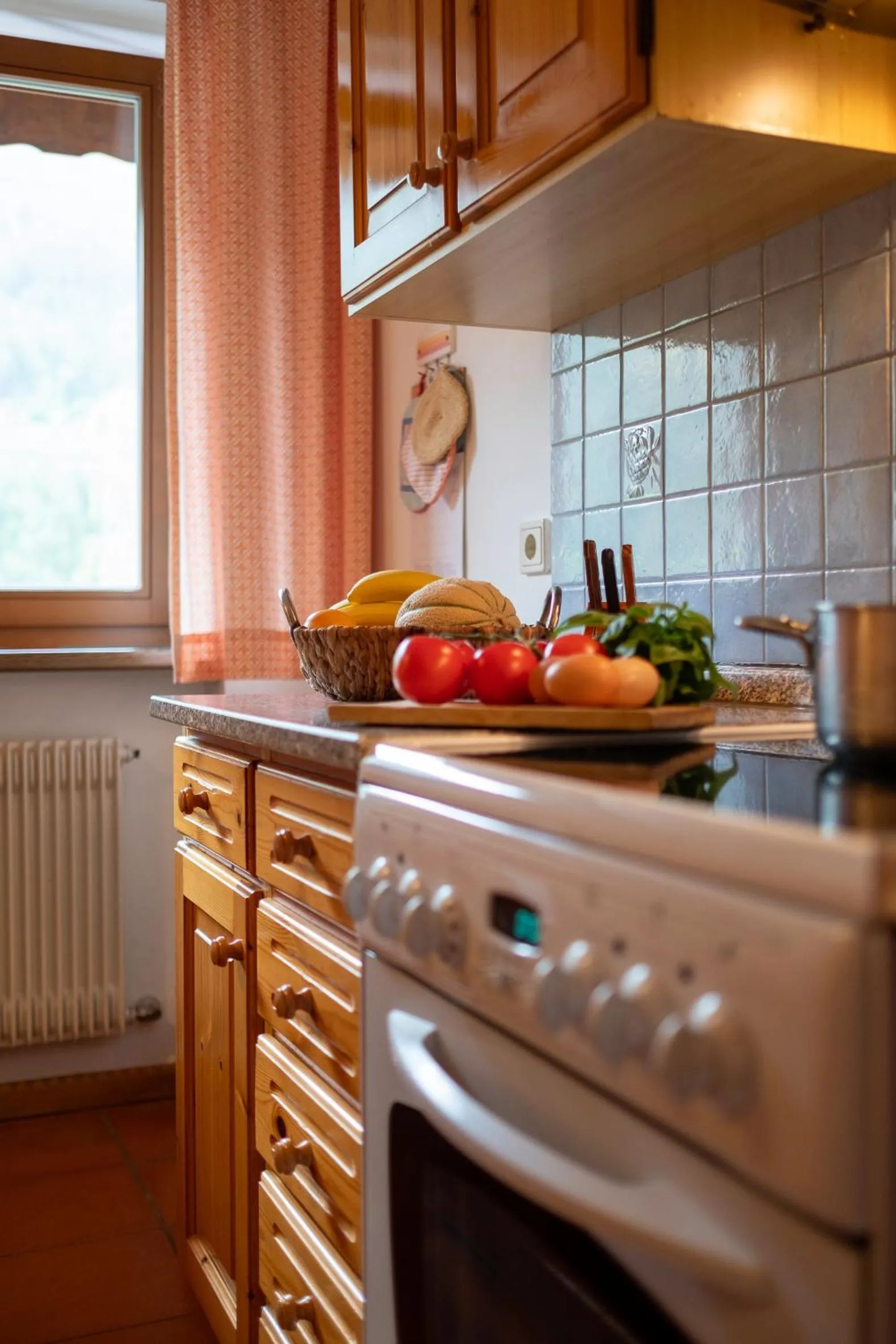 kitchen in Residence Obermoarhof - Family Apartments with Pool & Playground