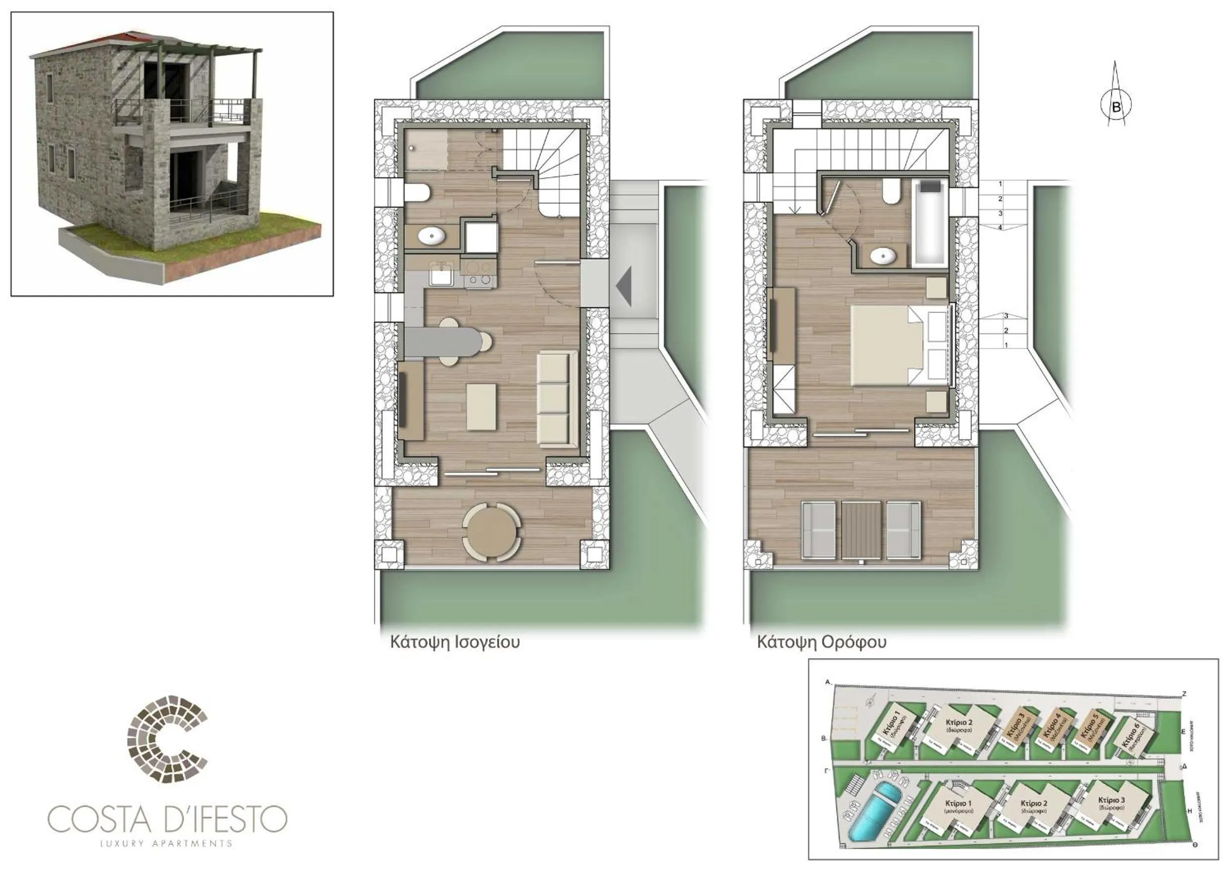 Bird's eye view in Costa D' Ifesto