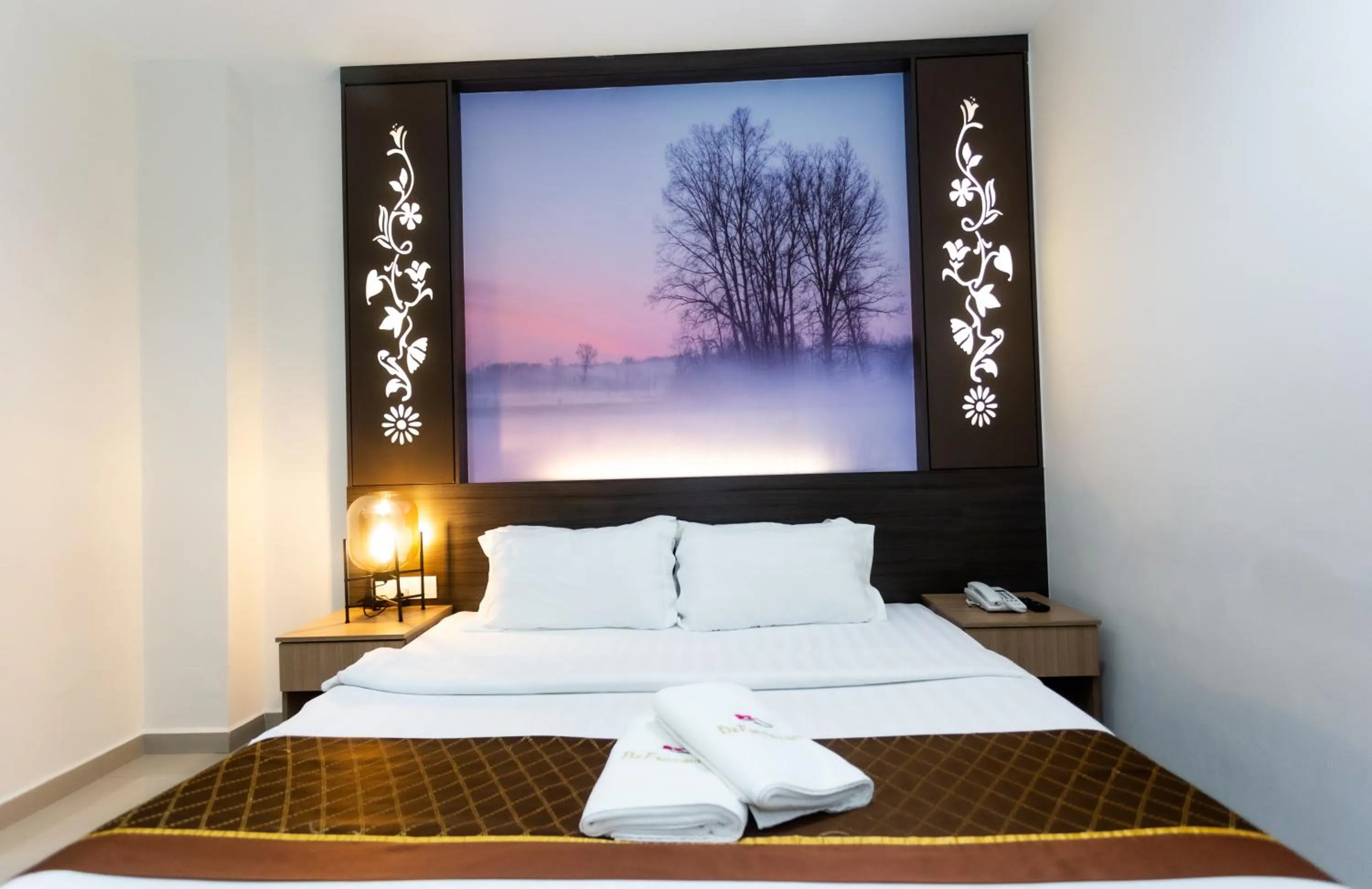 Bed in D&F BOUTIQUE HOTEL ERA SQUARE SEREMBAN