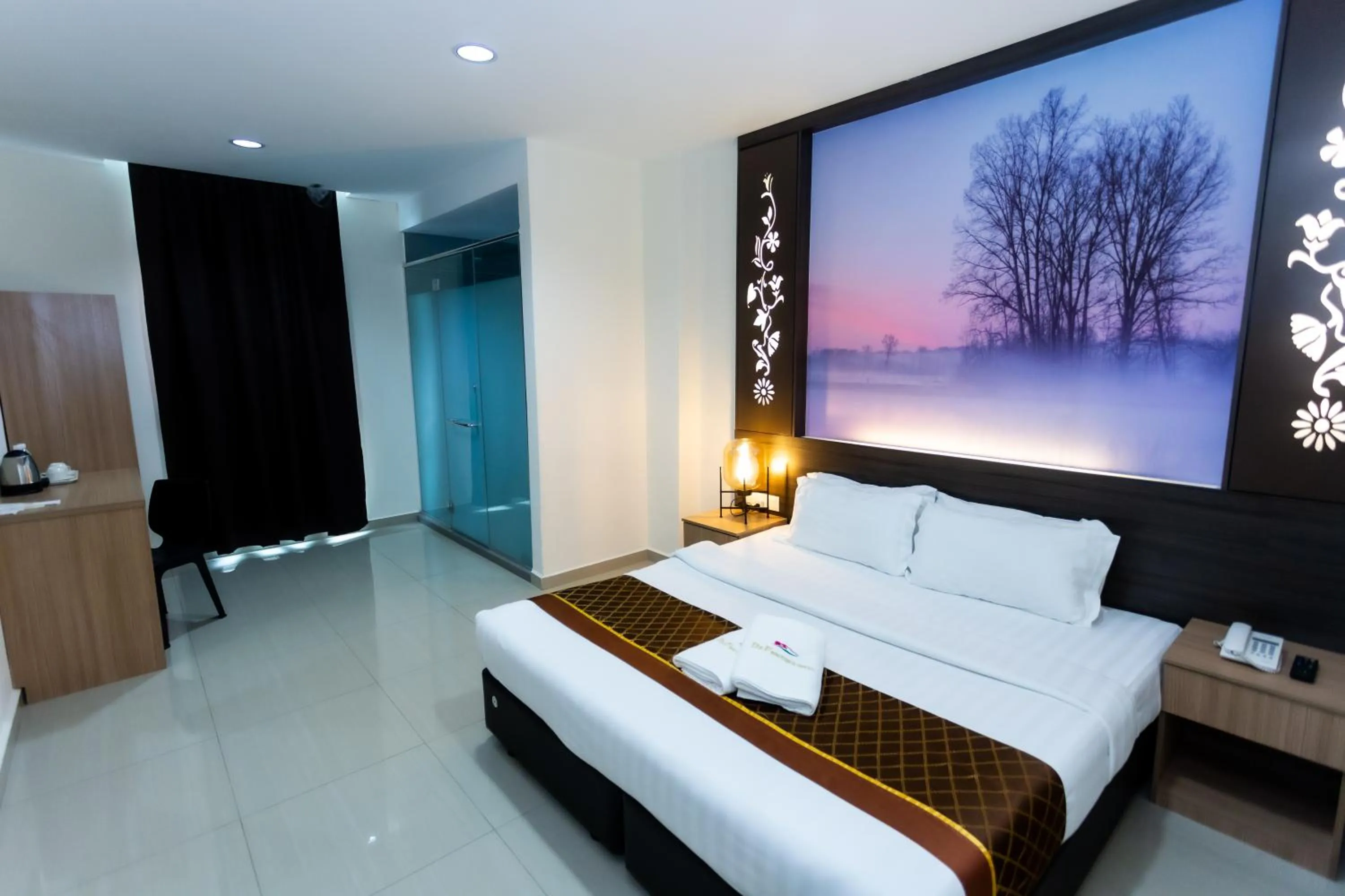 Bed in D&F BOUTIQUE HOTEL ERA SQUARE SEREMBAN