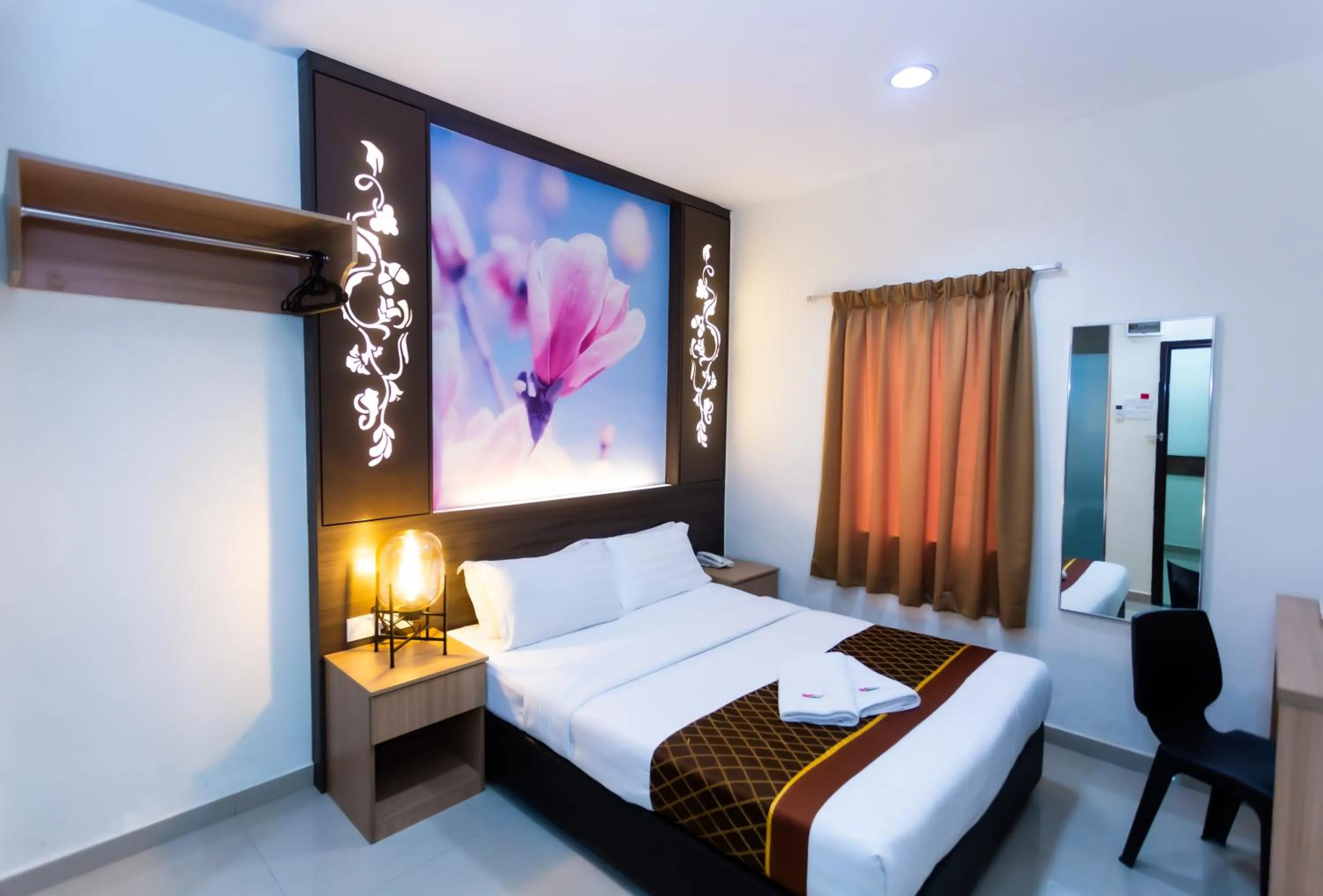 Bed in D&F BOUTIQUE HOTEL ERA SQUARE SEREMBAN