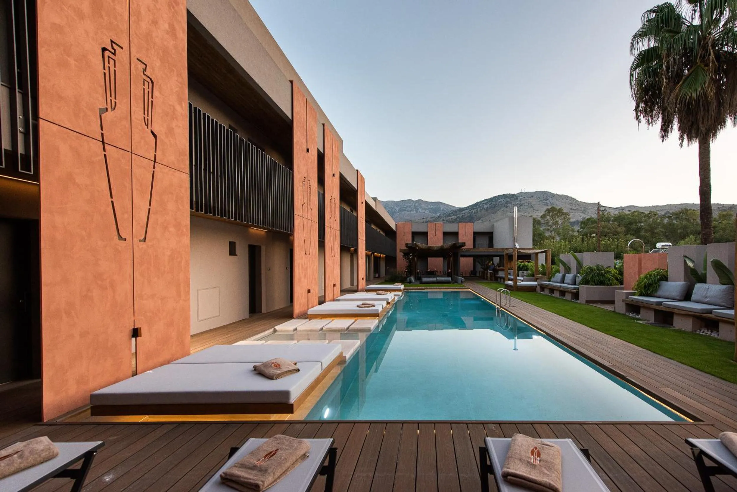 Swimming pool in Pilot Amphora Boutique Hotel "Adults Only"