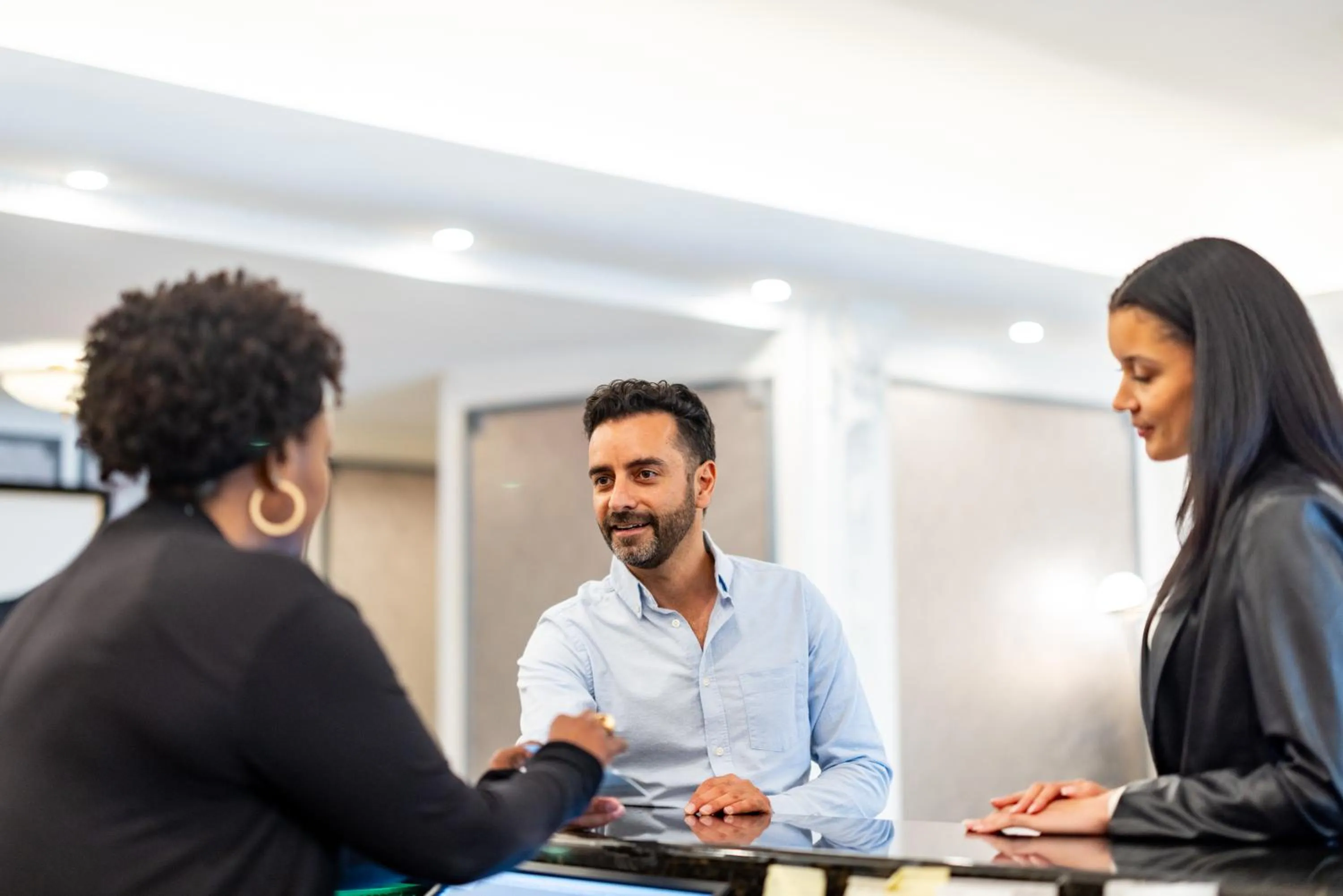 Lobby or reception in The Churchill Hotel Near Embassy Row