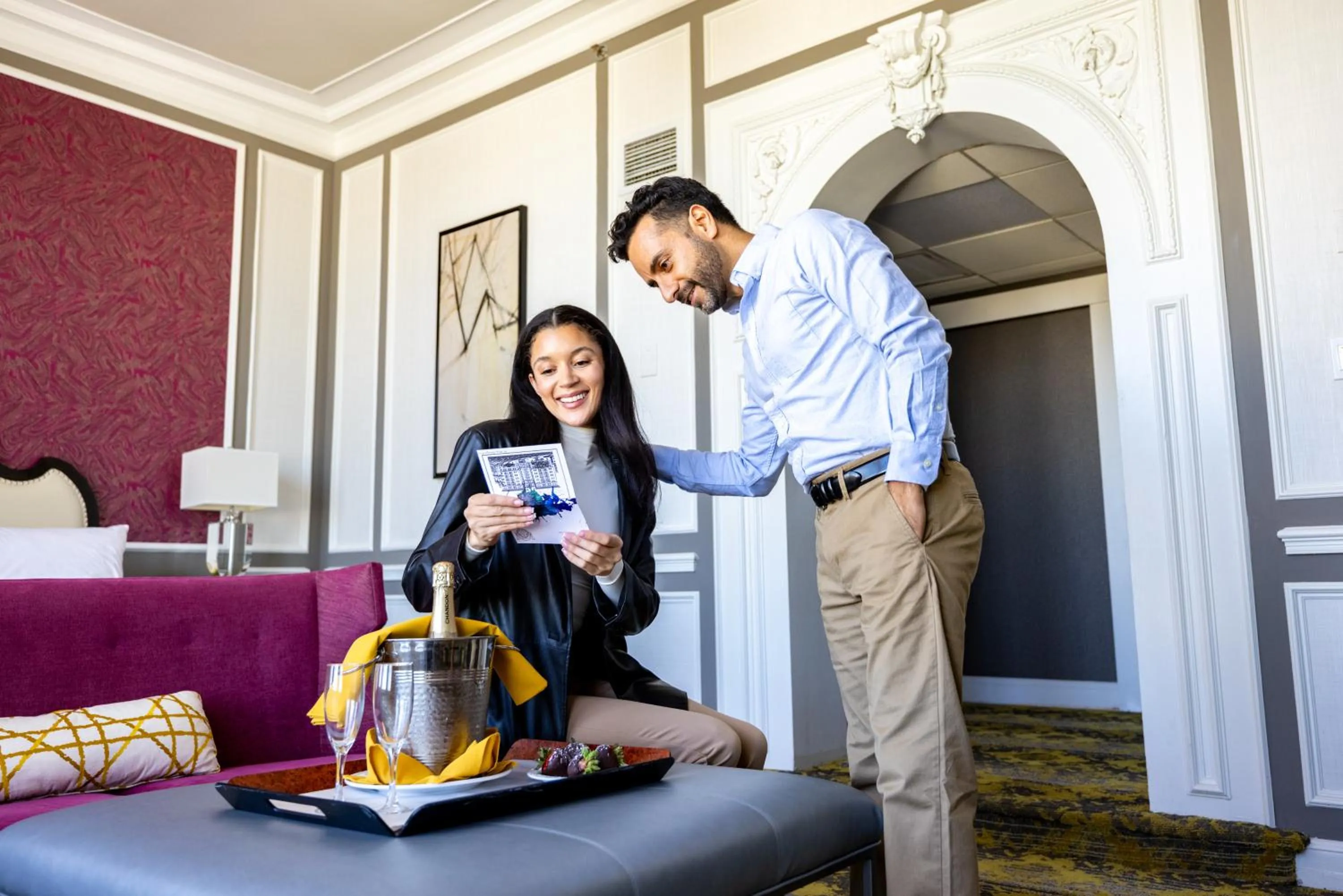 Bedroom in The Churchill Hotel Near Embassy Row