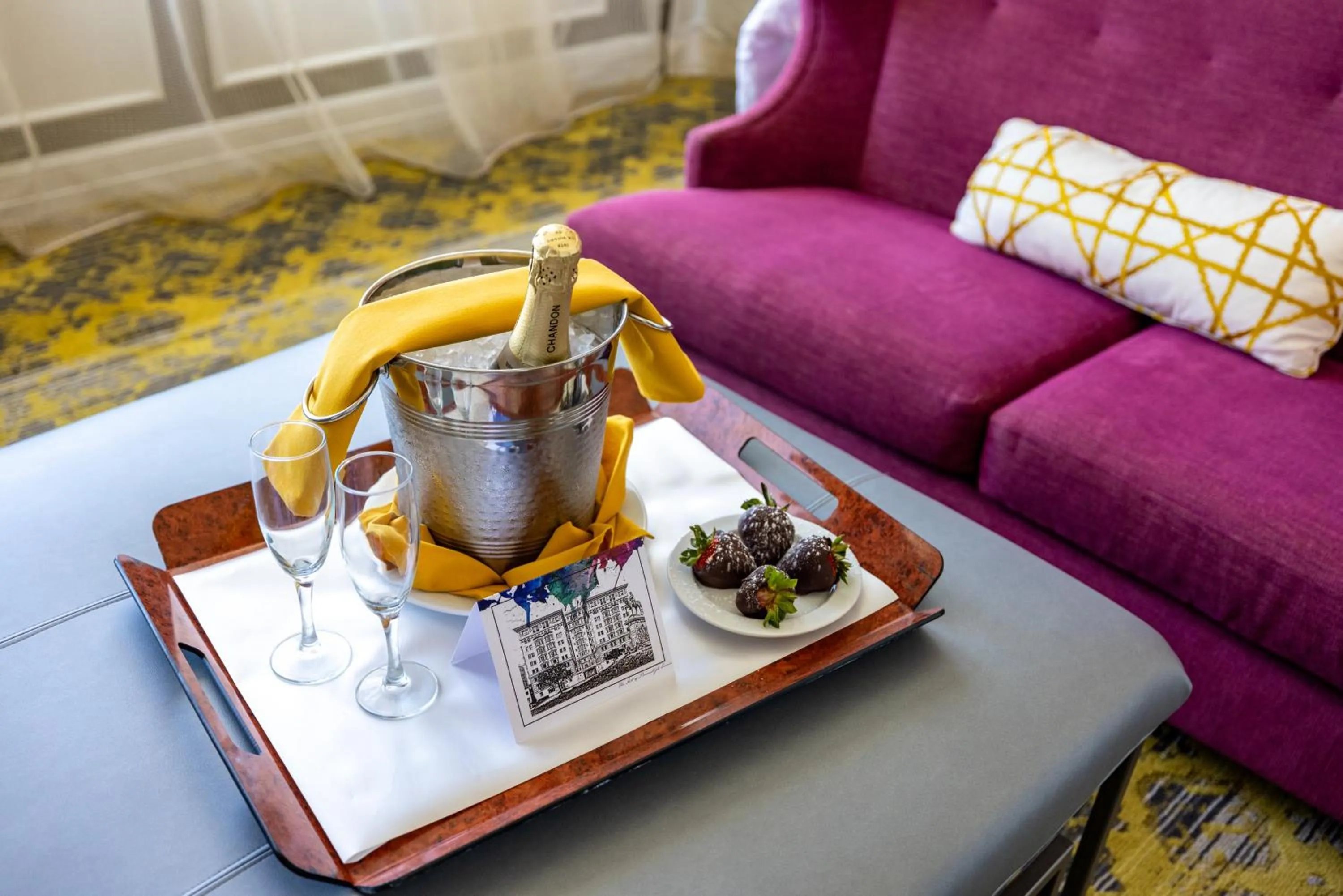 Food in The Churchill Hotel Near Embassy Row