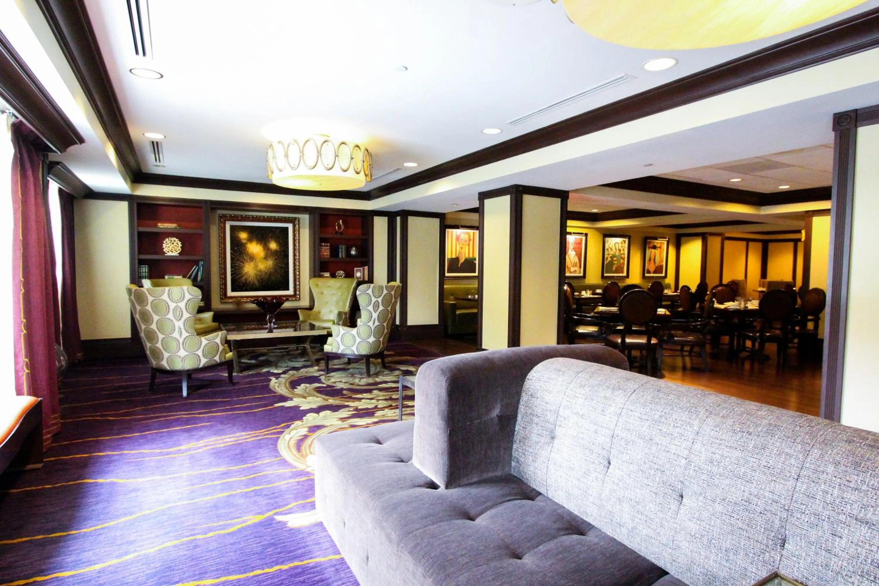 Restaurant/places to eat in The Churchill Hotel Near Embassy Row