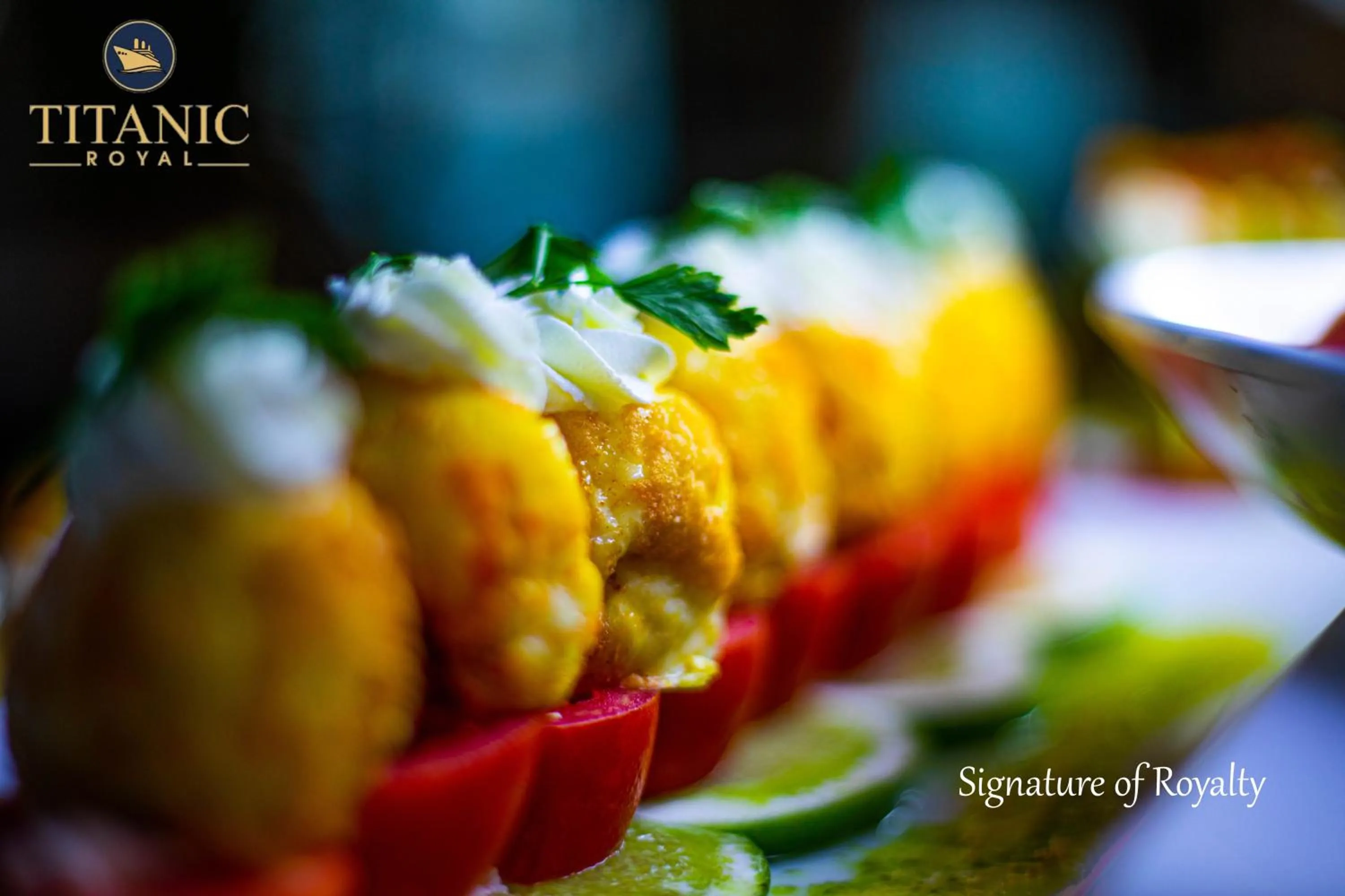 Food and drinks in Titanic Royal-Families and Couples only