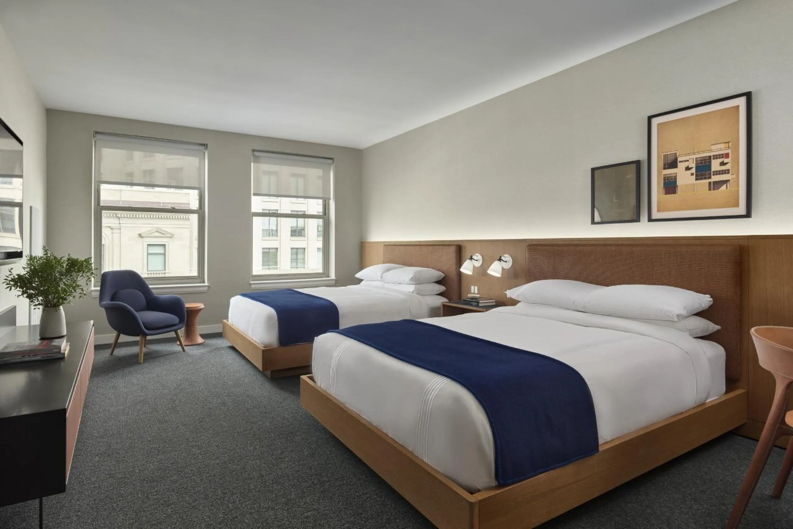 Bed in Hotel AKA Back Bay