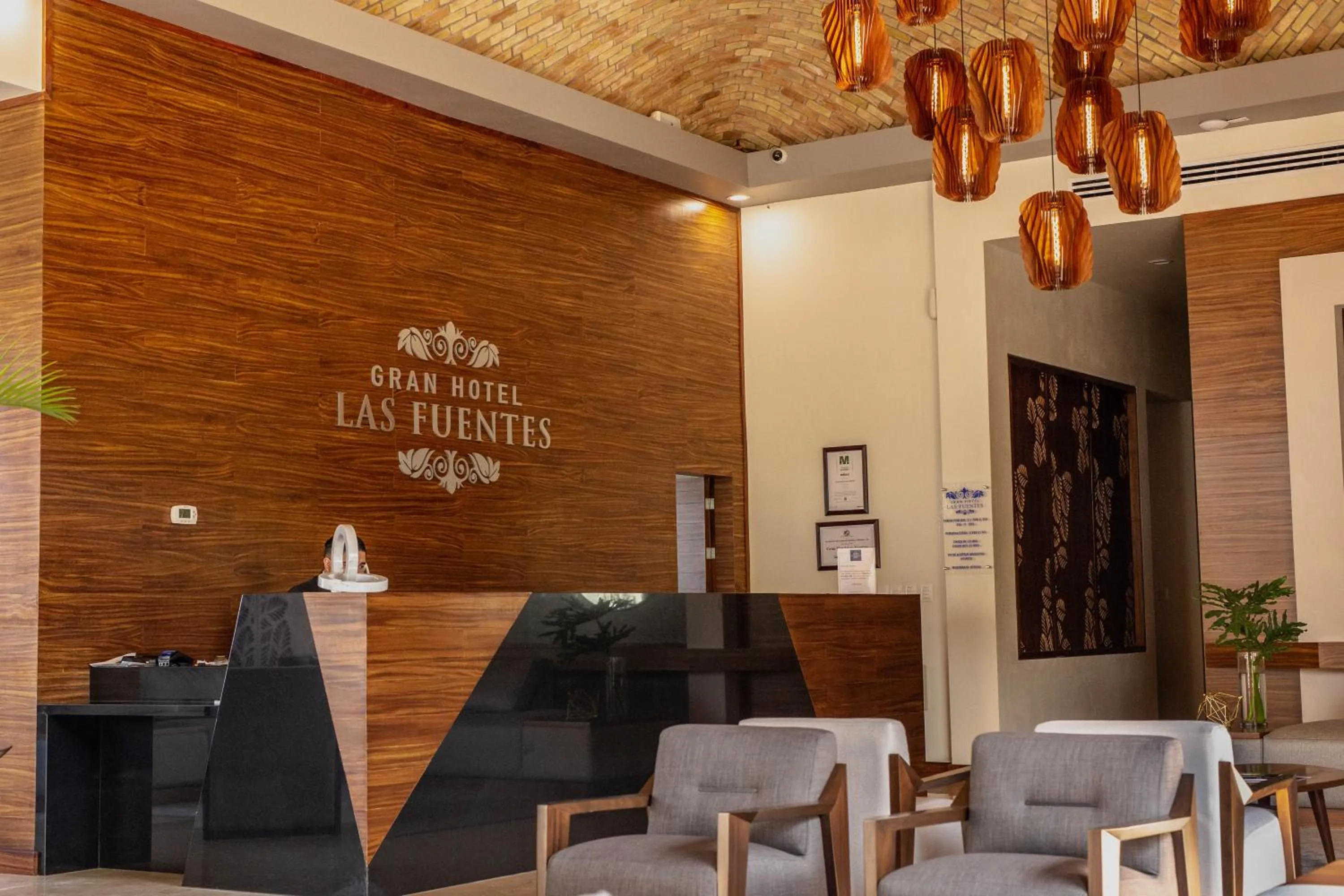 Lobby or reception in Gran Hotel Las Fuentes