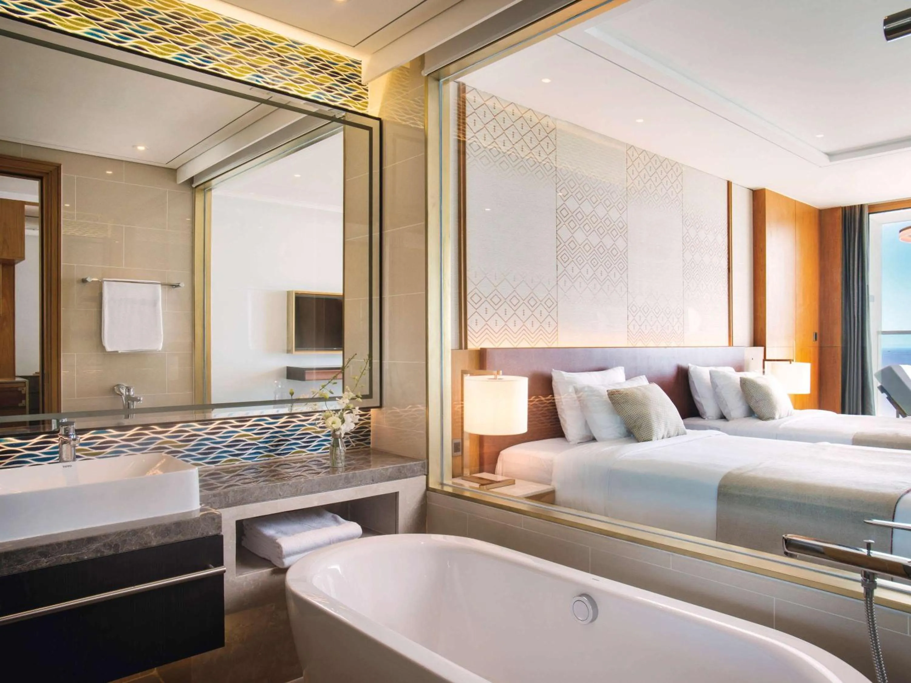 Photo of the whole room, Bed in Mövenpick Resort Cam Ranh