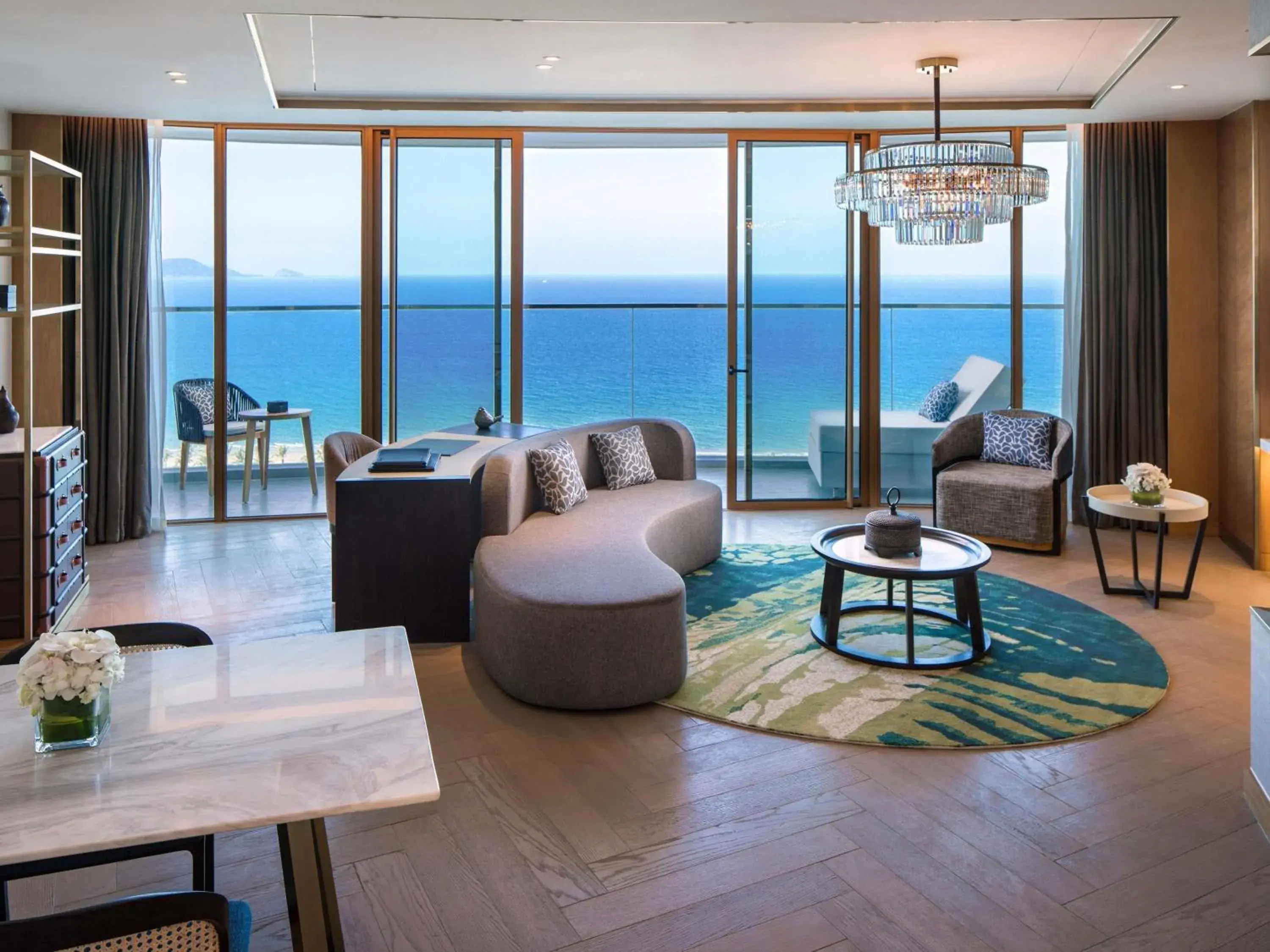 Deluxe King Suite with Sea View in Mövenpick Resort Cam Ranh Deluxe King Suite with Sea View in Mövenpick Resort Cam Ranh