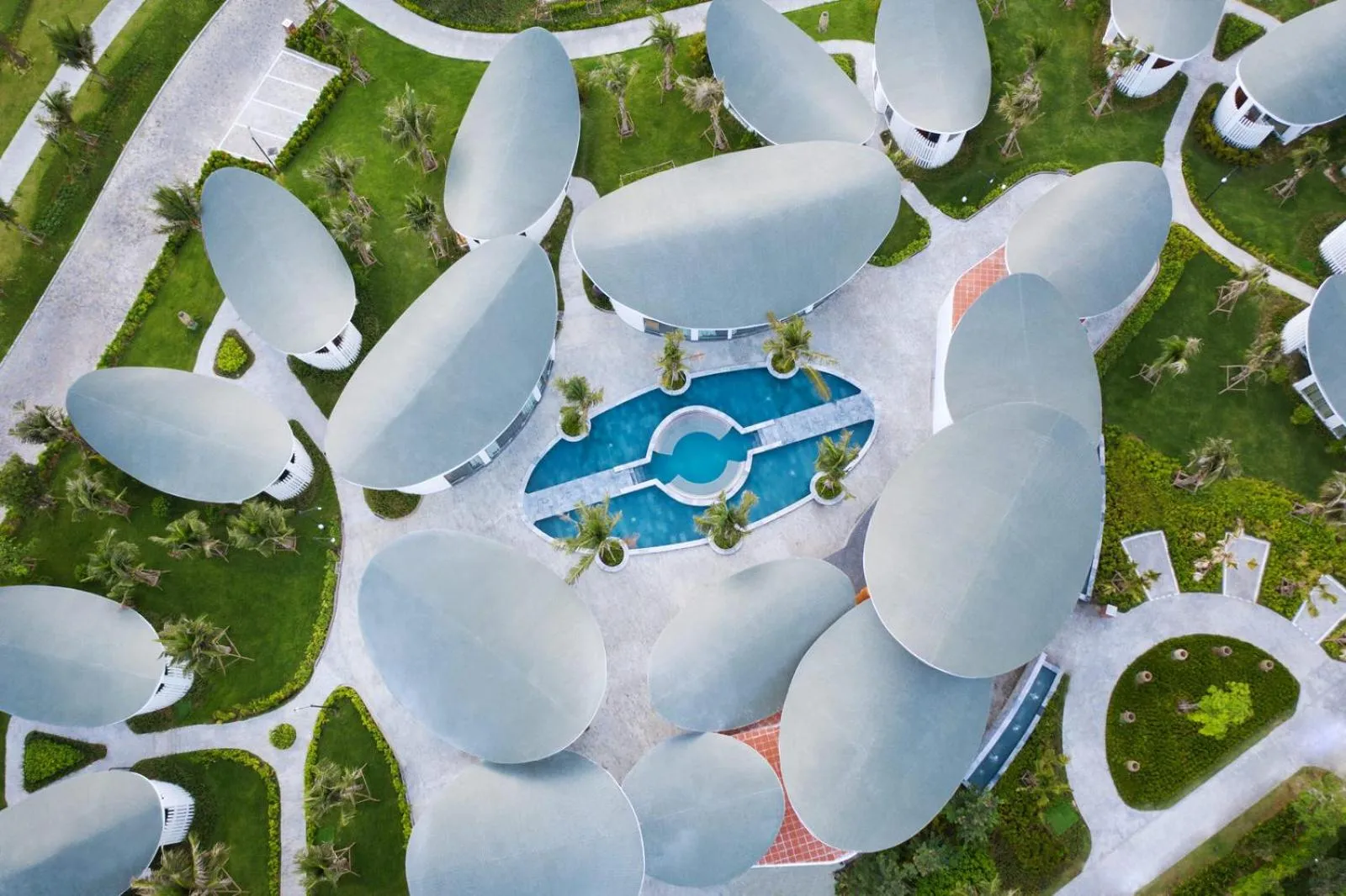 Bird's eye view in Mövenpick Resort Cam Ranh