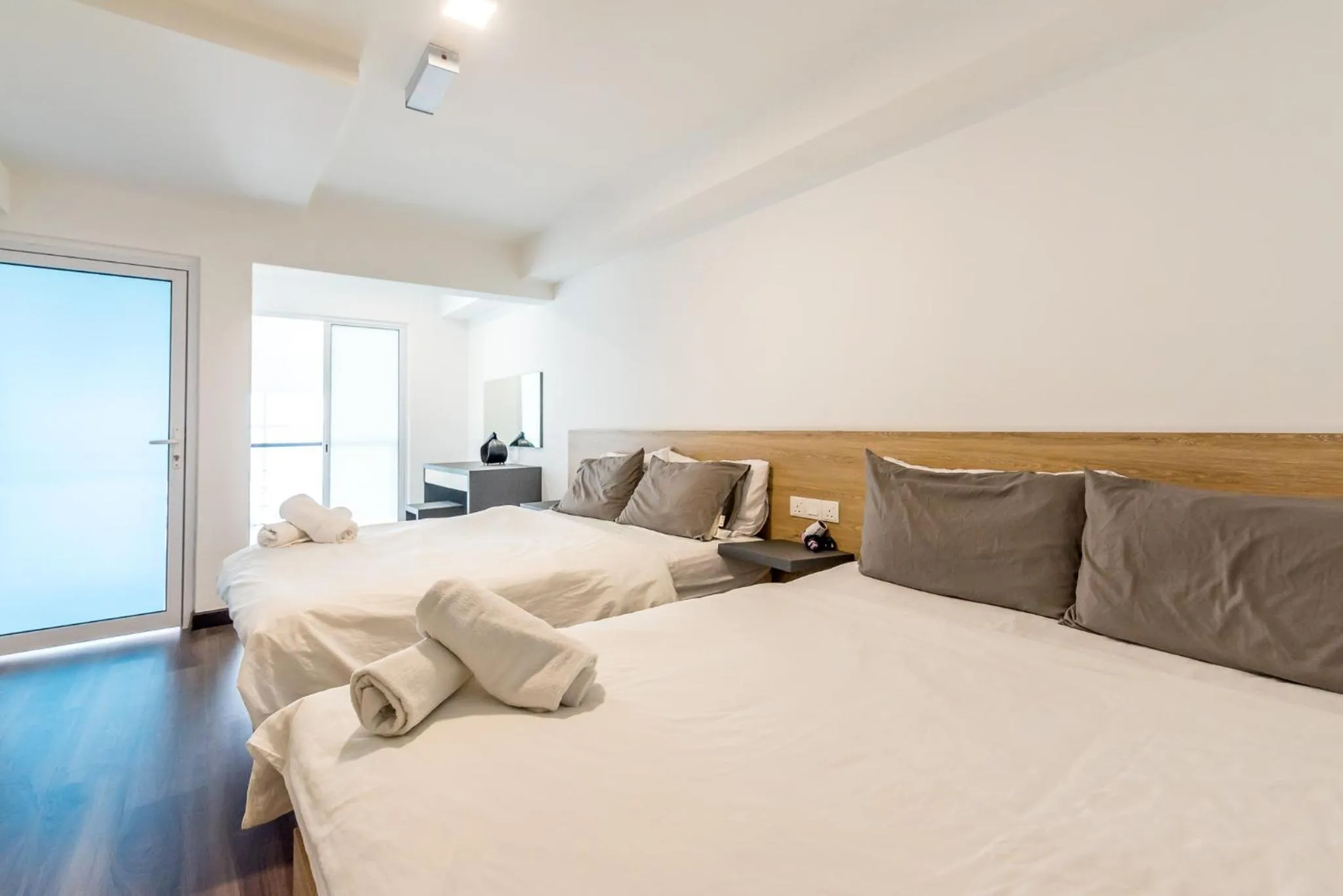 Bed in Maritime Luxury Suite By J&K Homestay