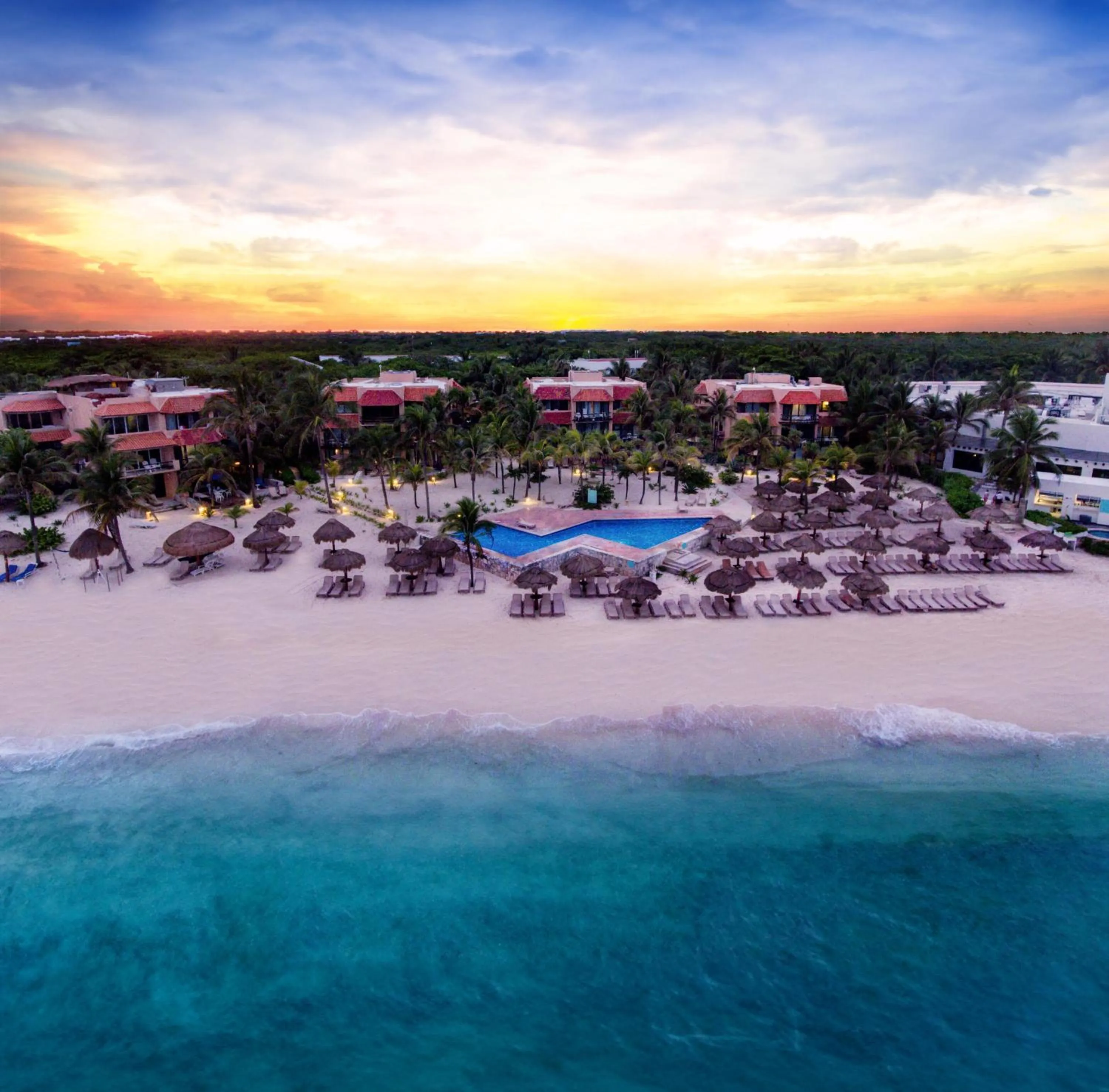Bird's eye view in Grand Oasis Tulum Riviera - All Inclusive