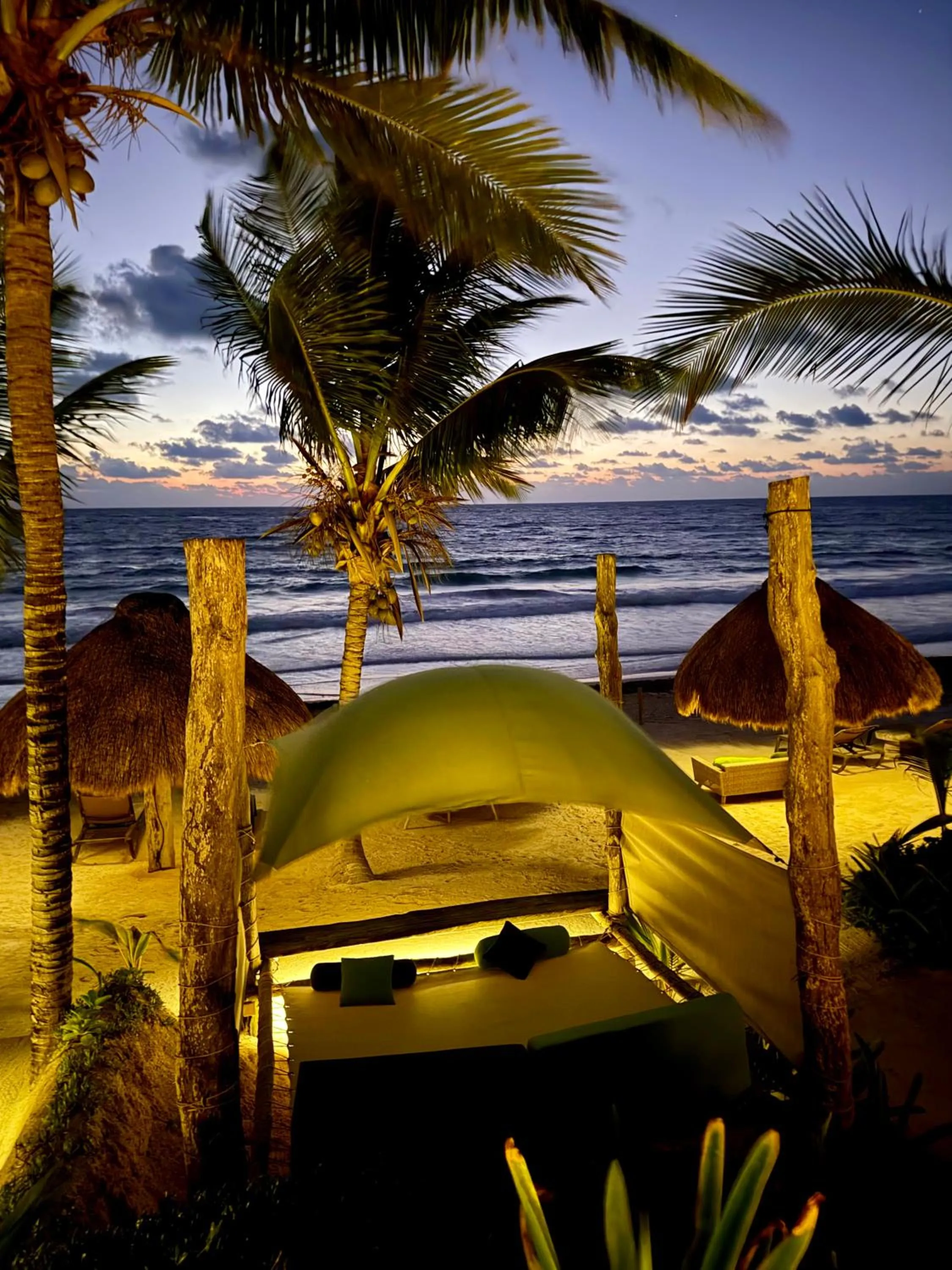 Beach in Sueños Tulum