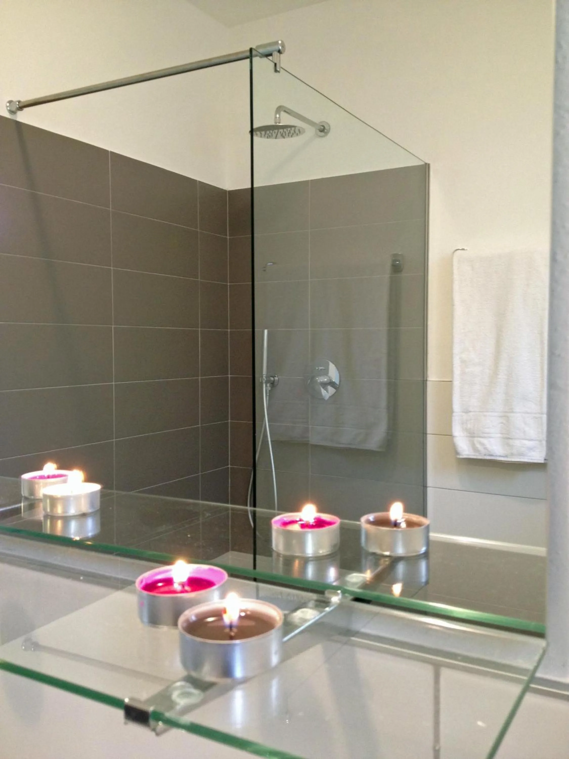 Bathroom in La Collinetta Apartments