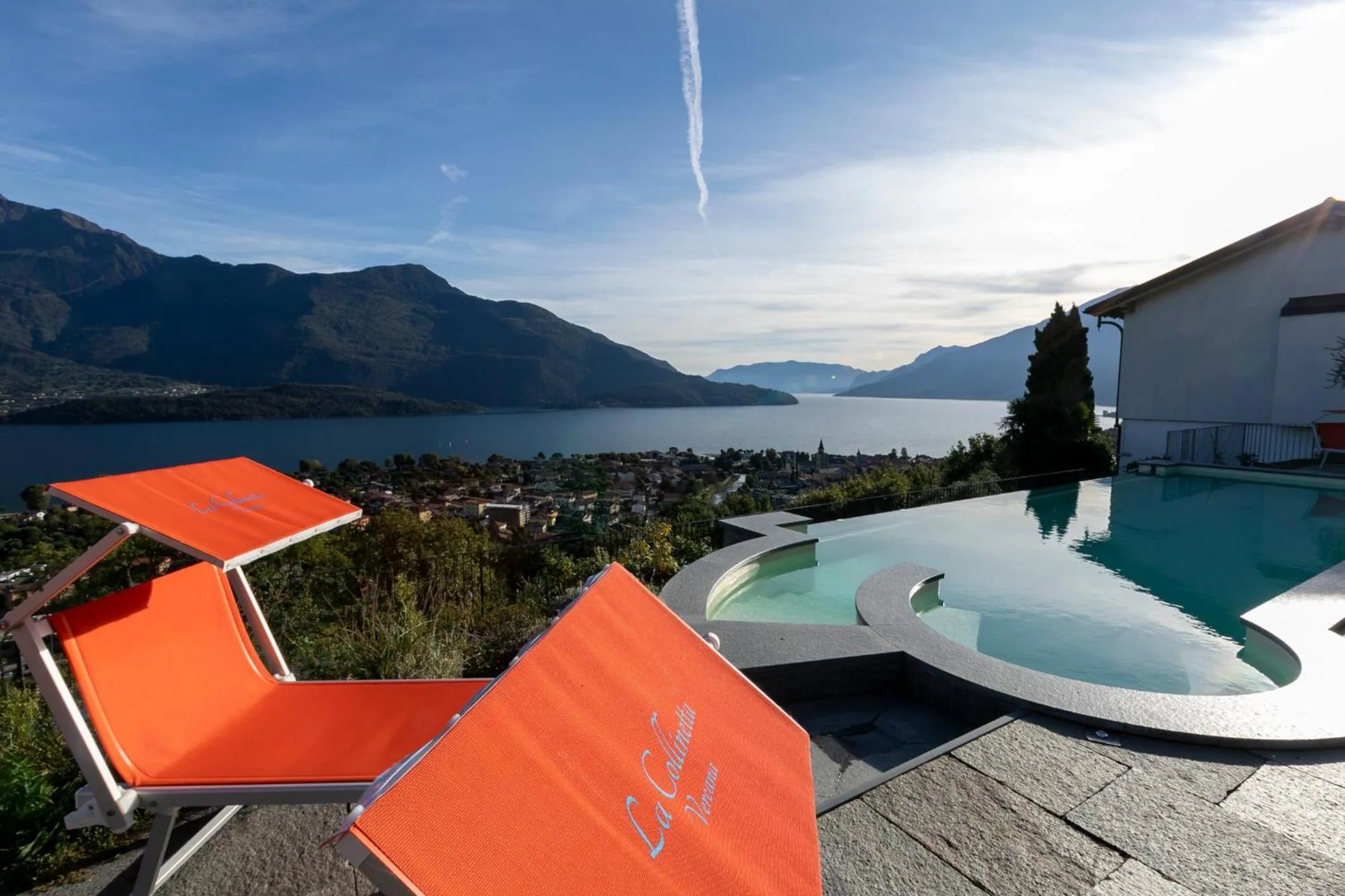Swimming pool in La Collinetta Apartments