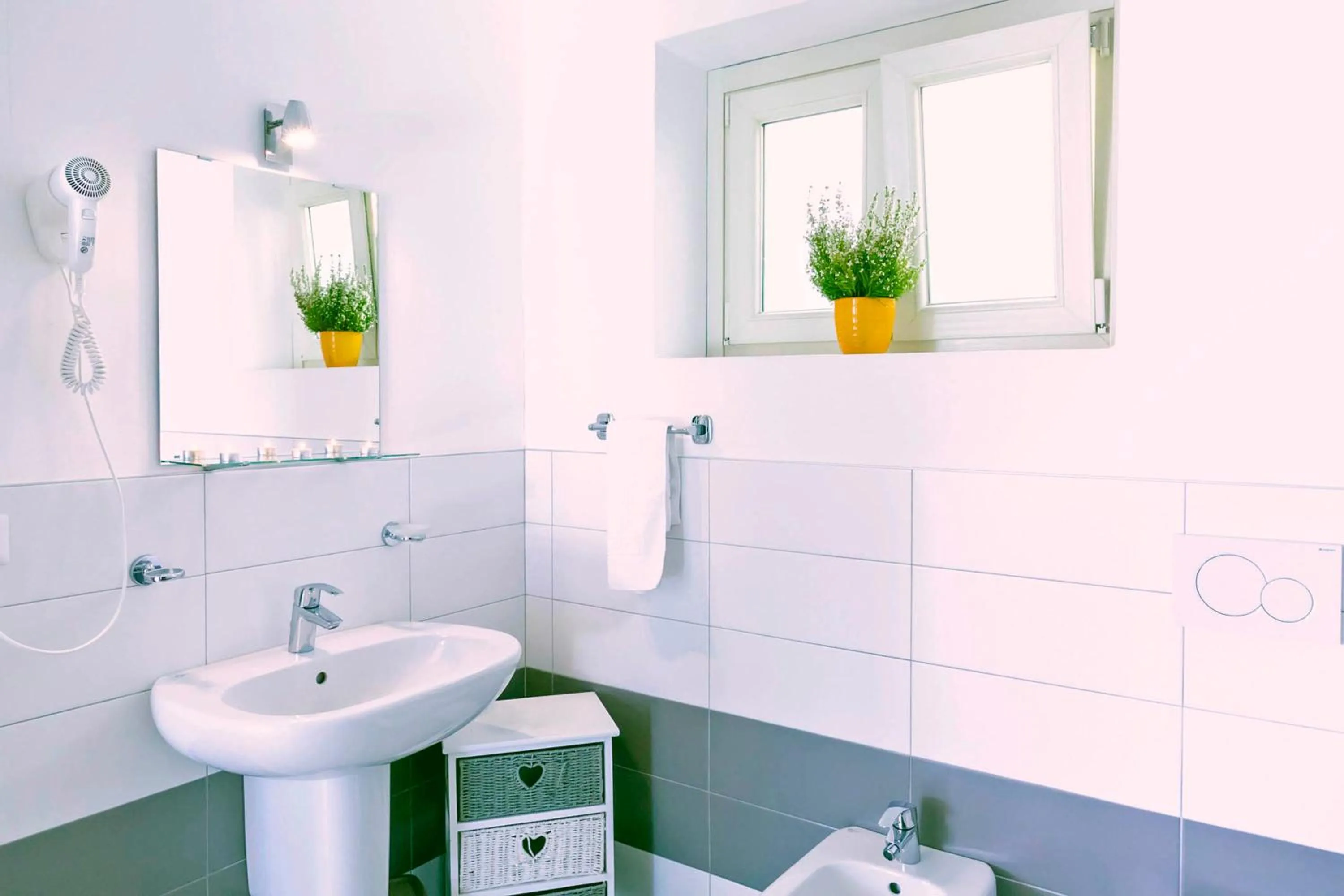 Toilet in La Collinetta Apartments