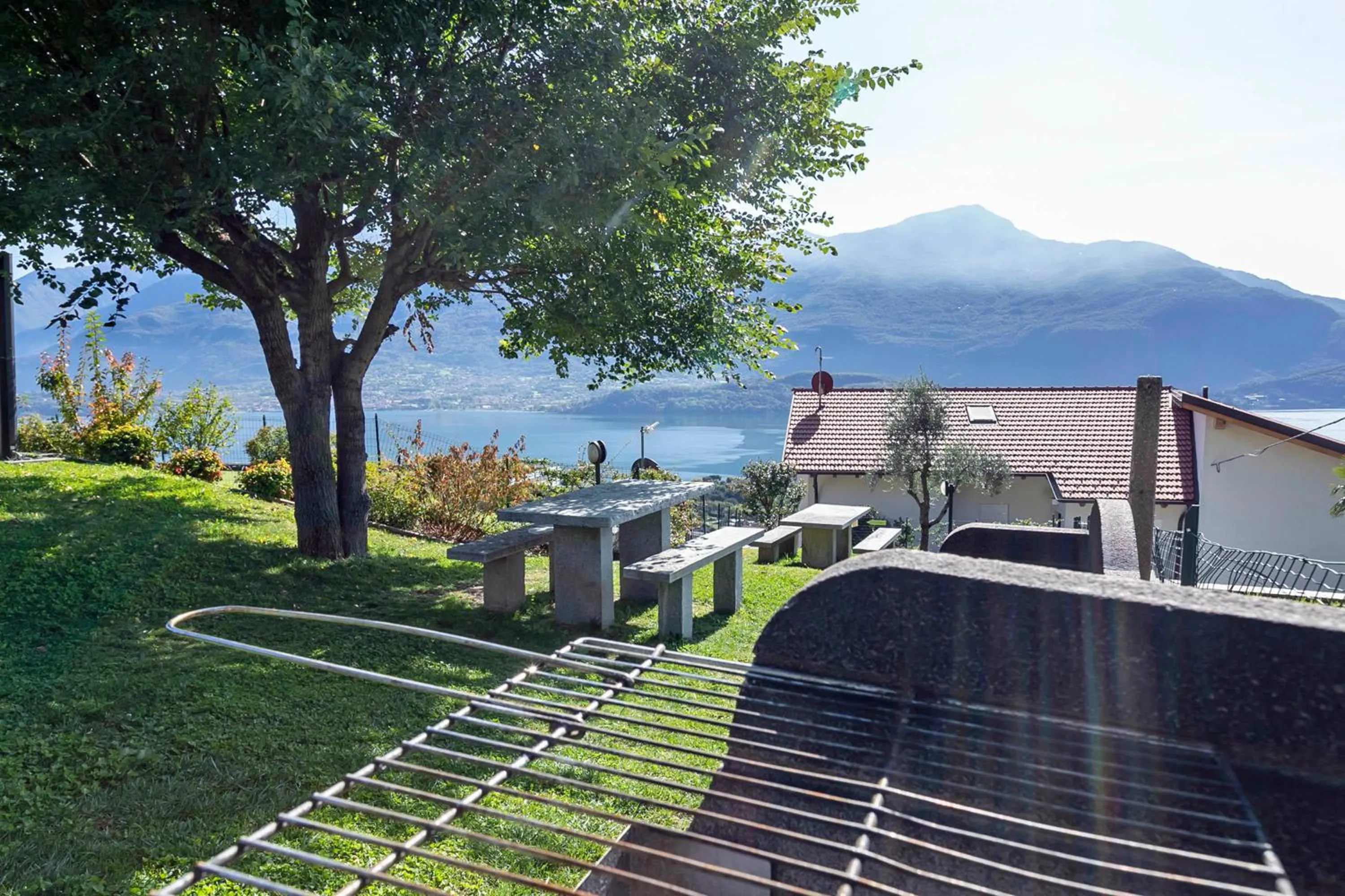 BBQ facilities in La Collinetta Apartments
