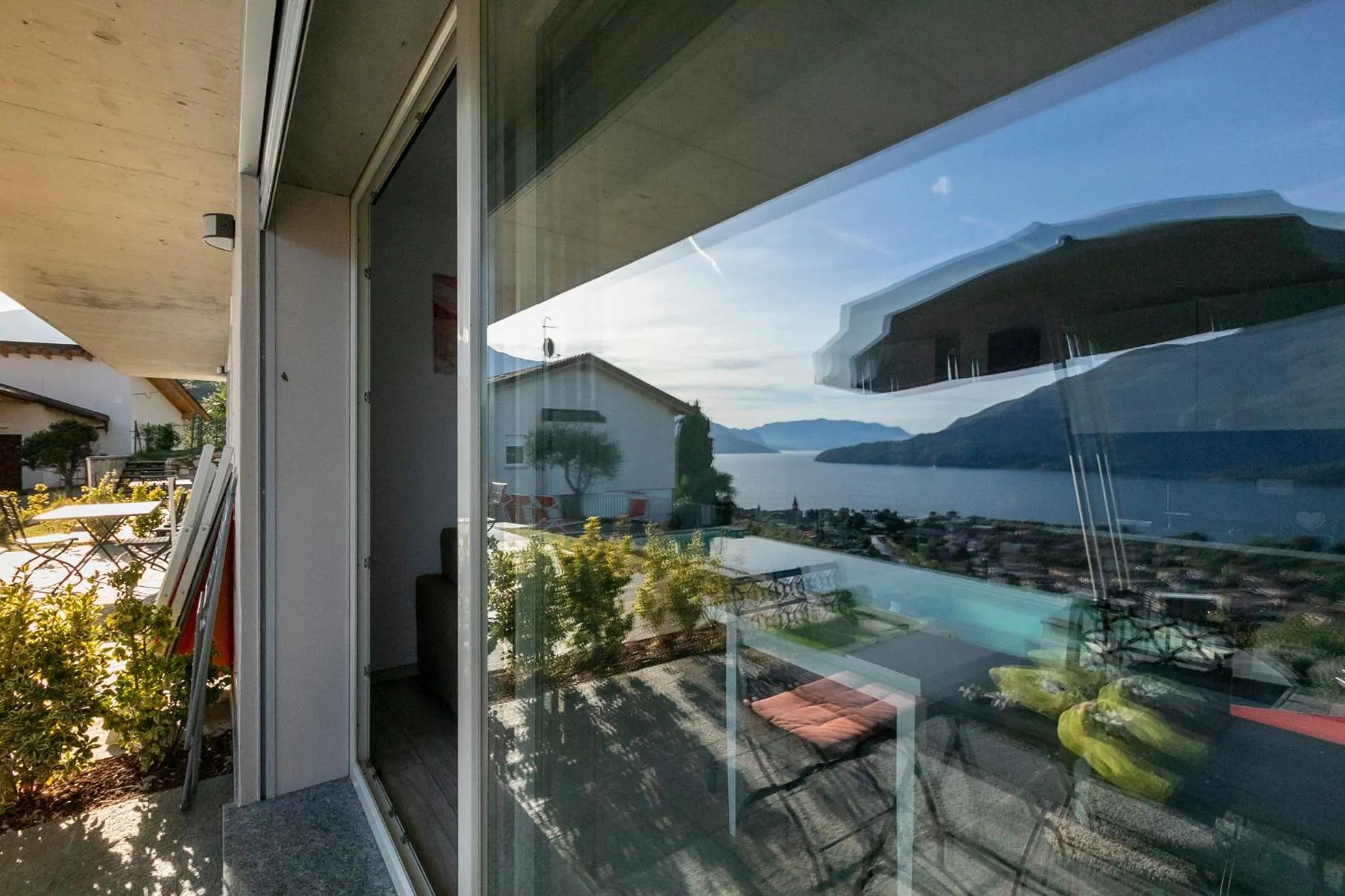 Patio in La Collinetta Apartments