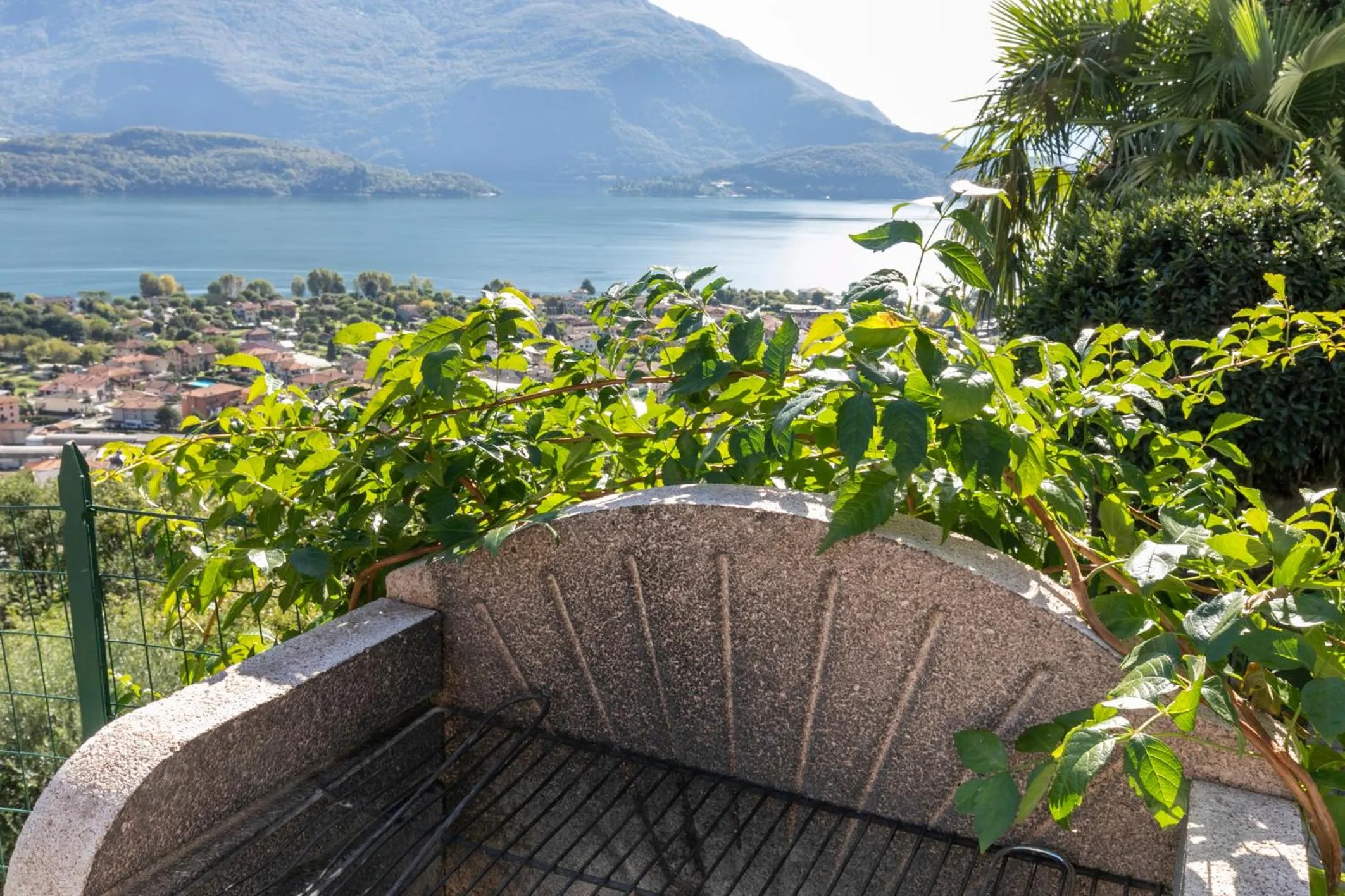 BBQ facilities in La Collinetta Apartments