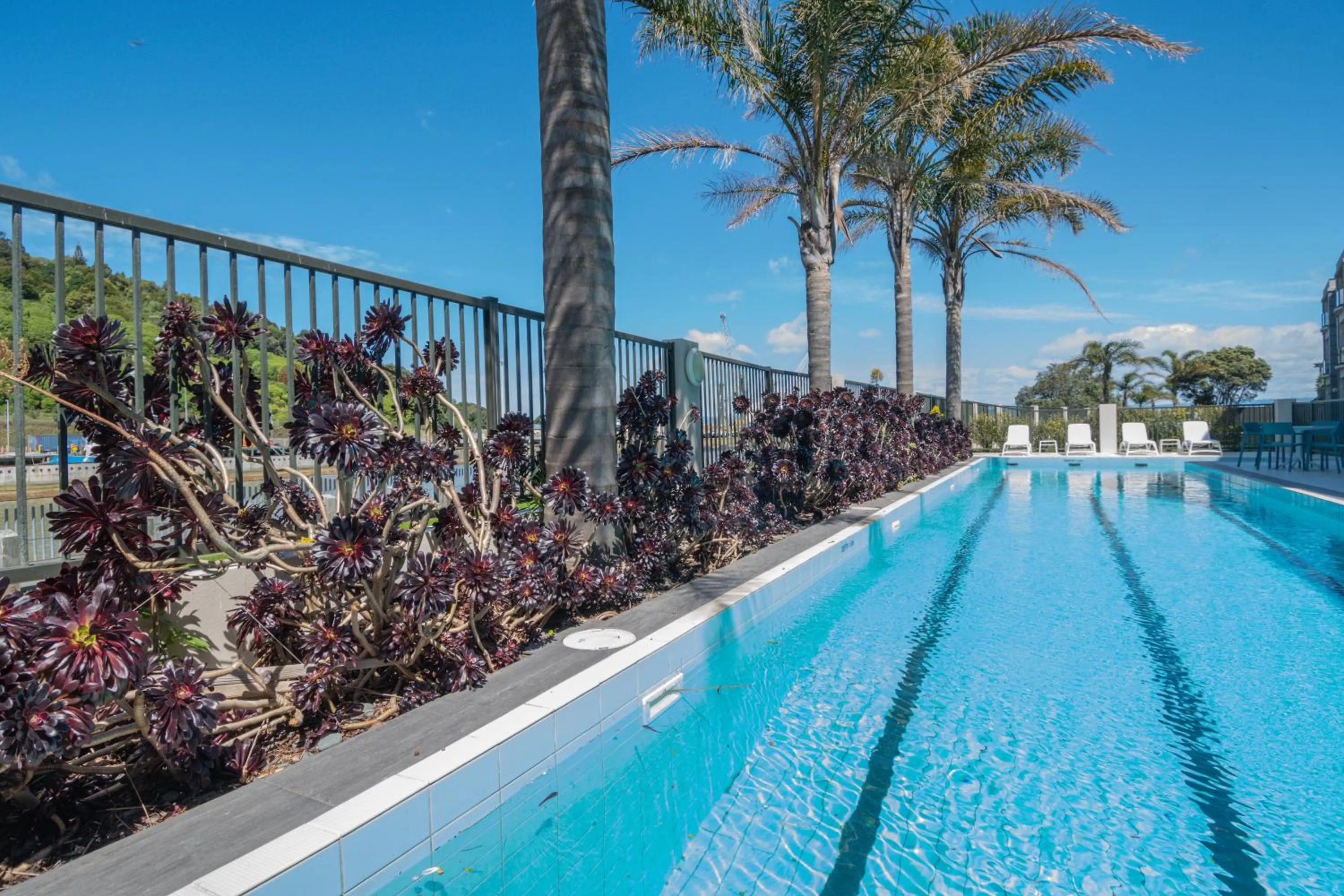 Swimming pool in Portside Hotel Gisborne