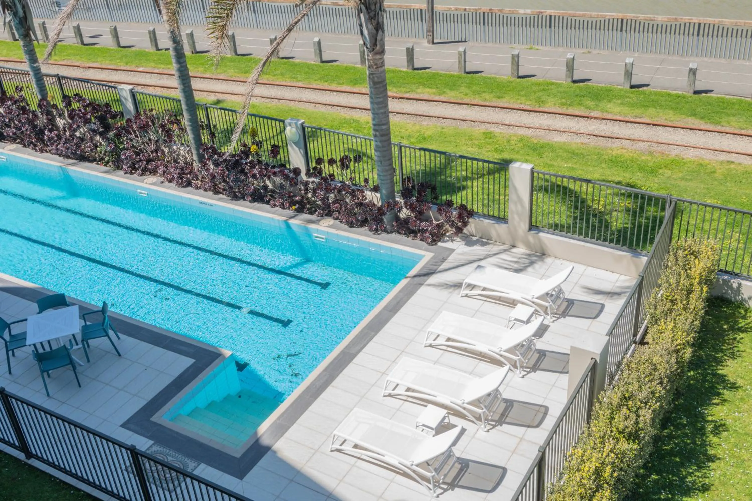 Swimming pool in Portside Hotel Gisborne