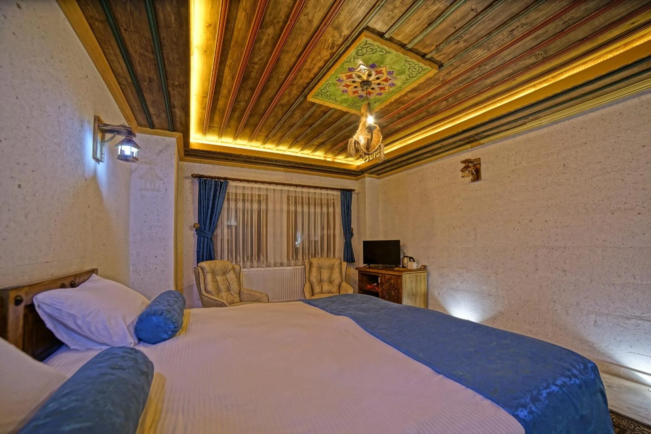 Bed in Termessos Hotel