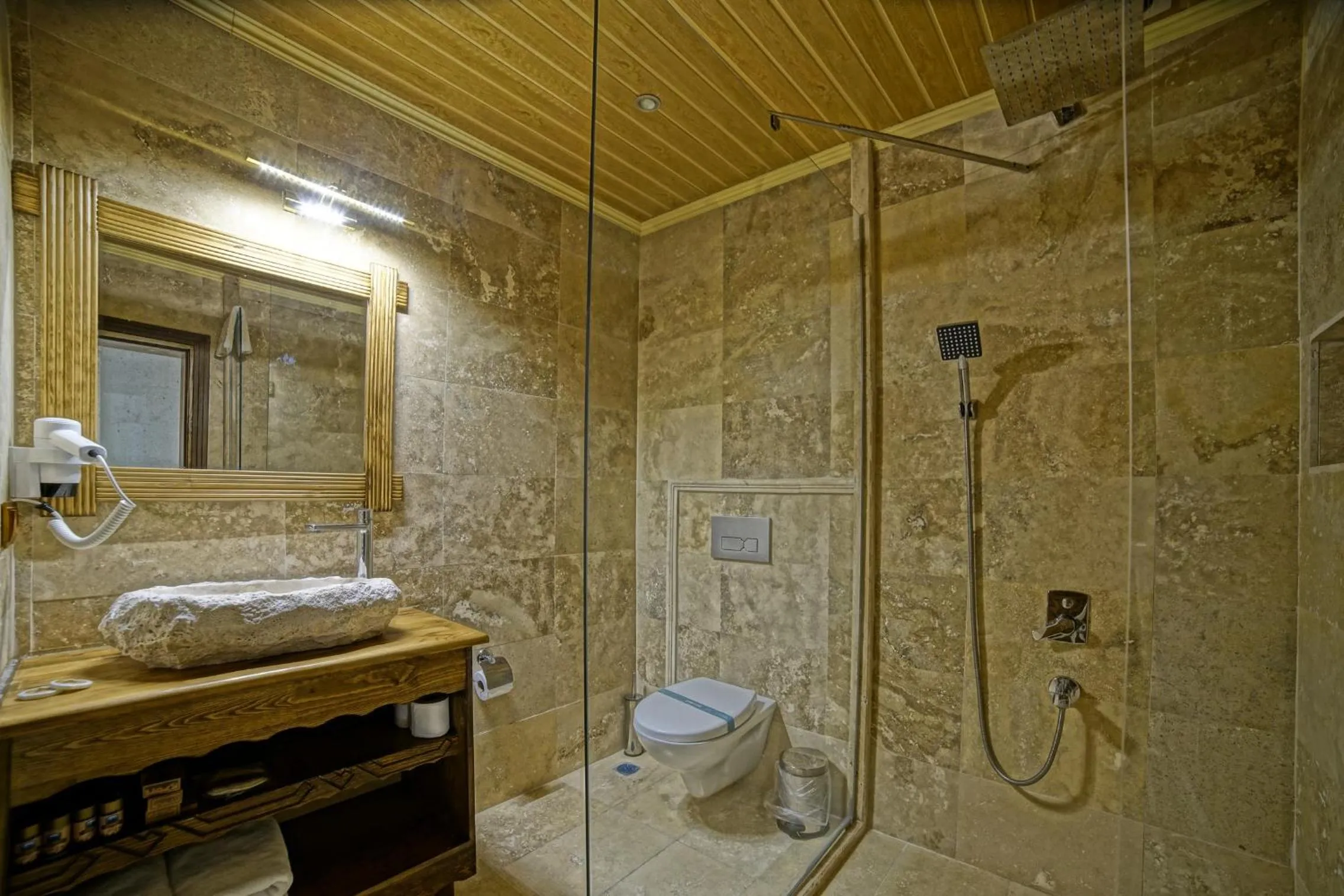 Bathroom in Termessos Hotel