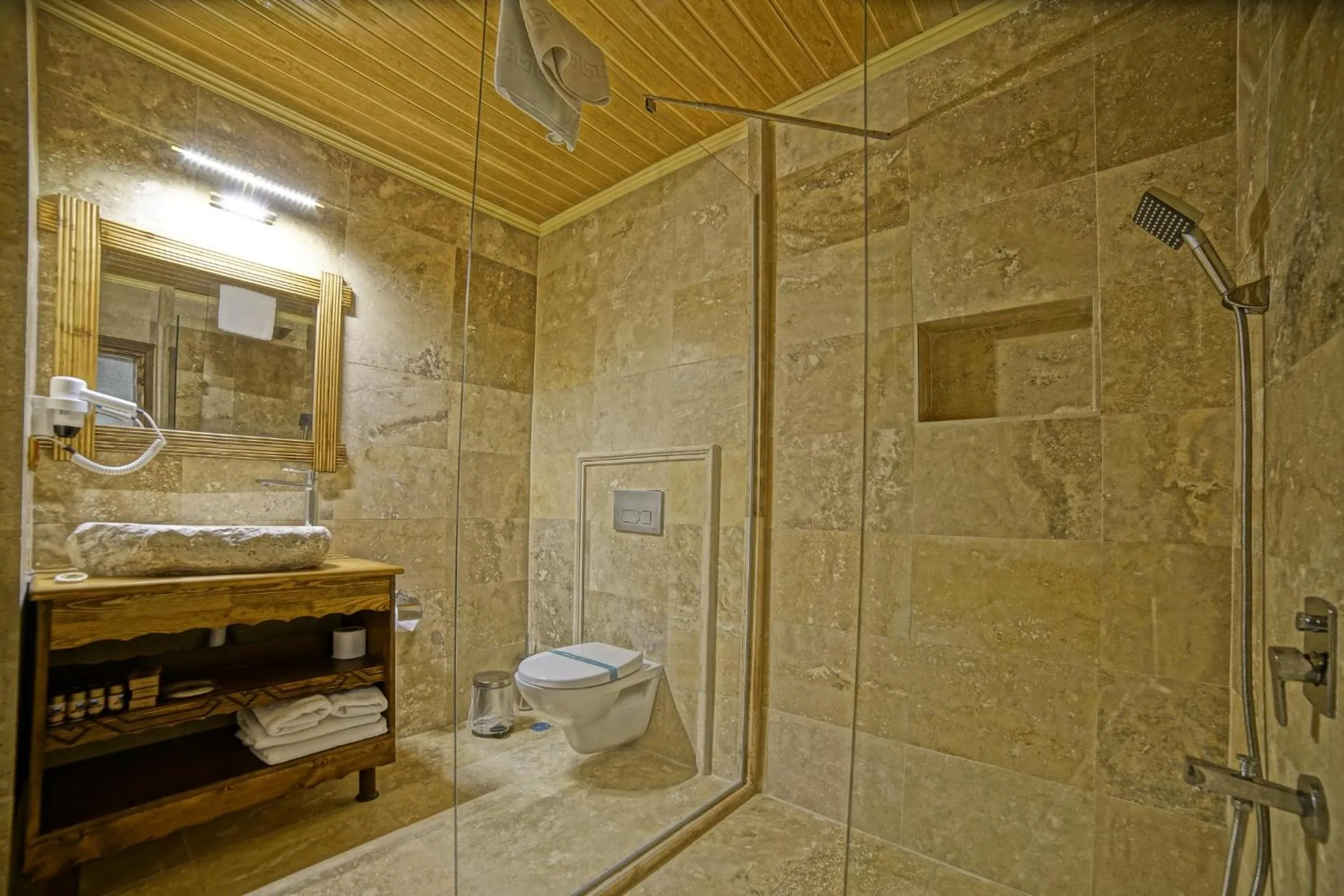 Bathroom in Termessos Hotel