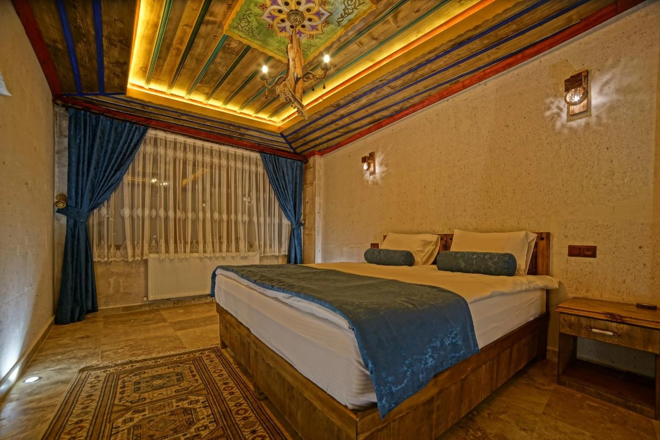 Bed in Termessos Hotel