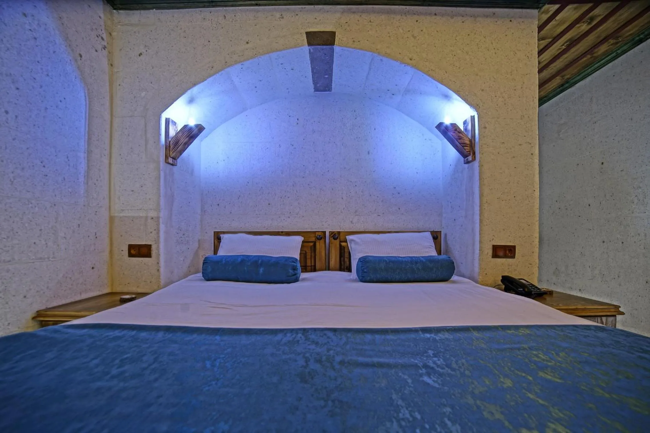 Bed in Termessos Hotel