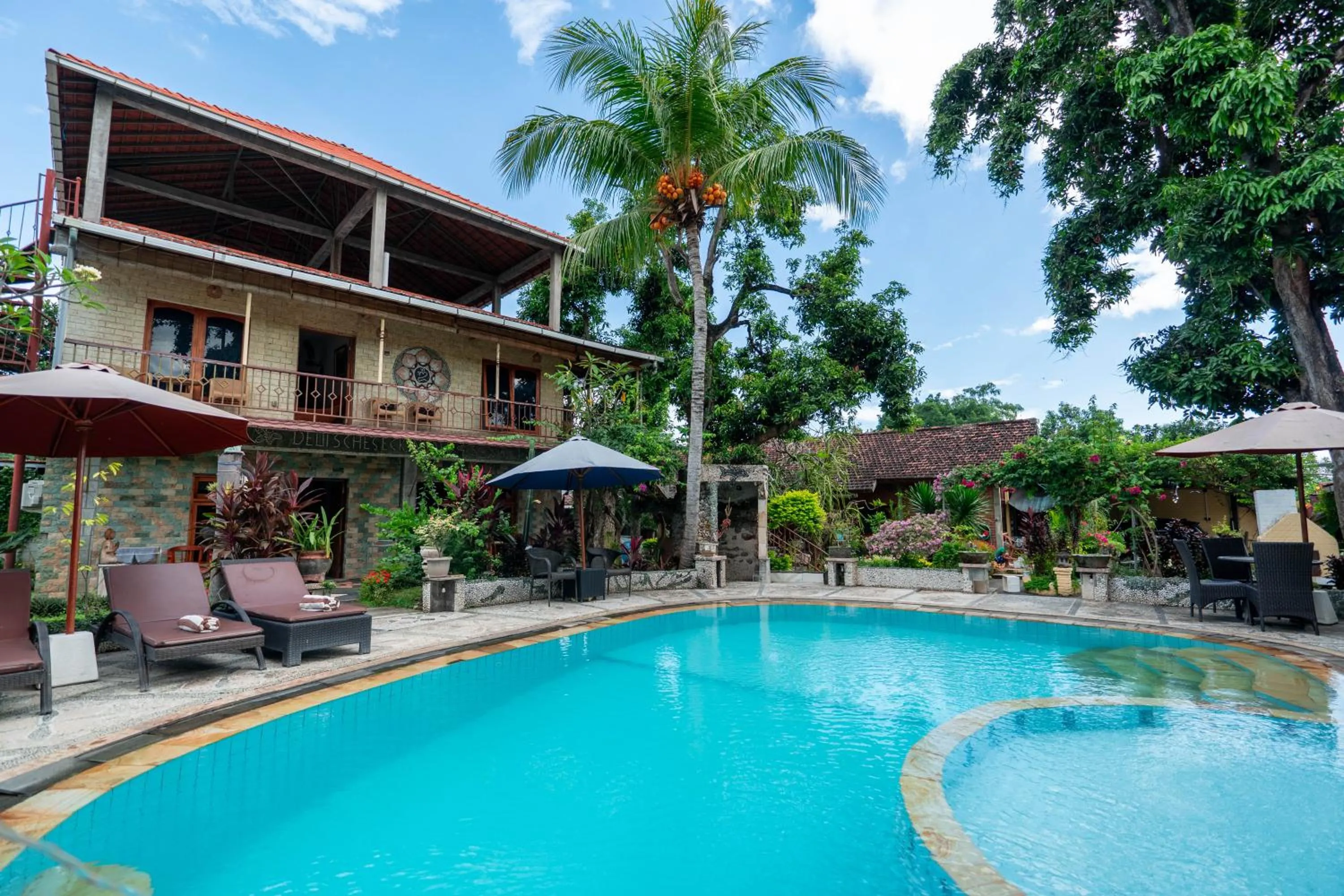 Pool view in Deutsches-Eck Rikesti