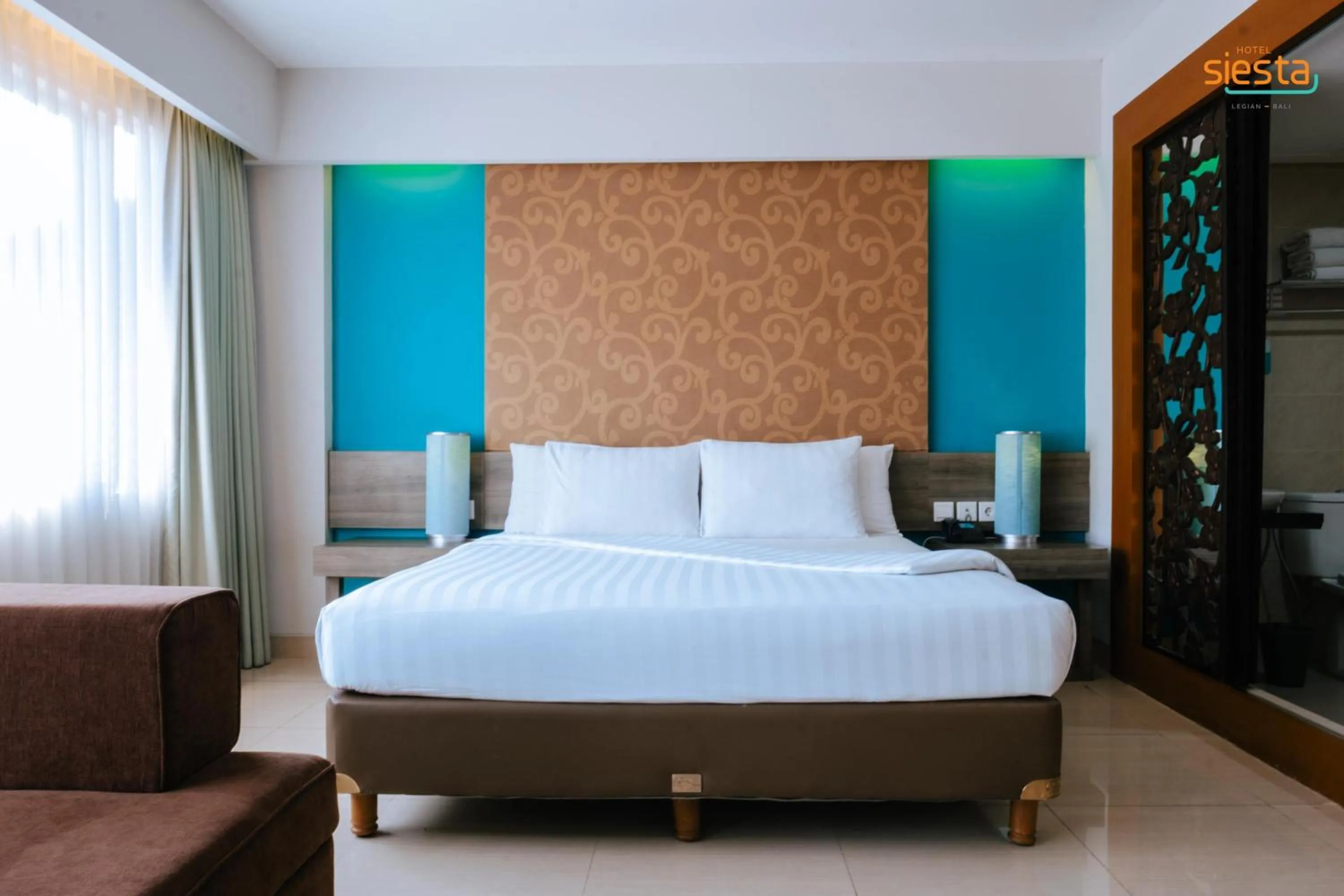 Bedroom, Bed in Siesta Legian