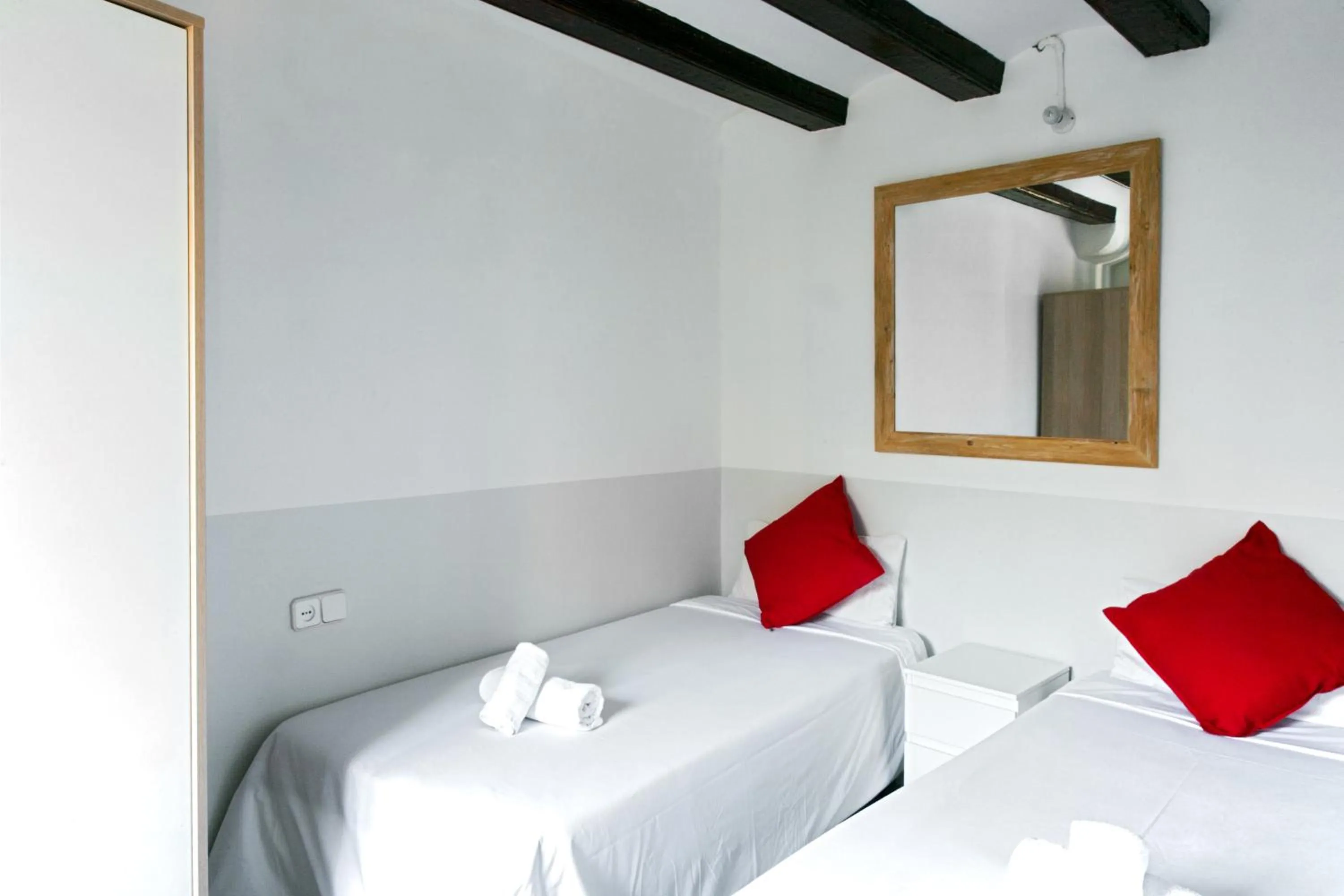 Bedroom, Bed in My Address in Barcelona Old Town