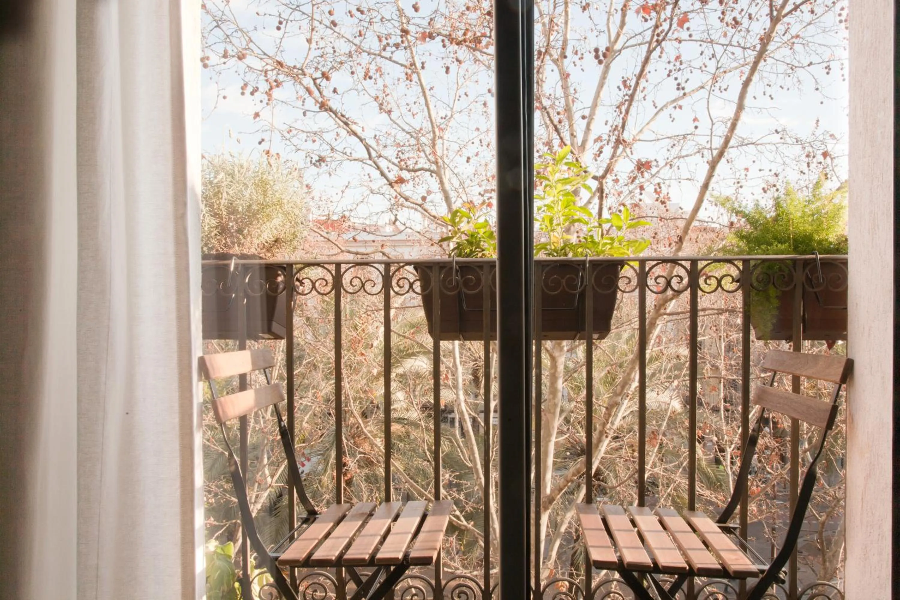 Balcony/Terrace in My Address in Barcelona Old Town