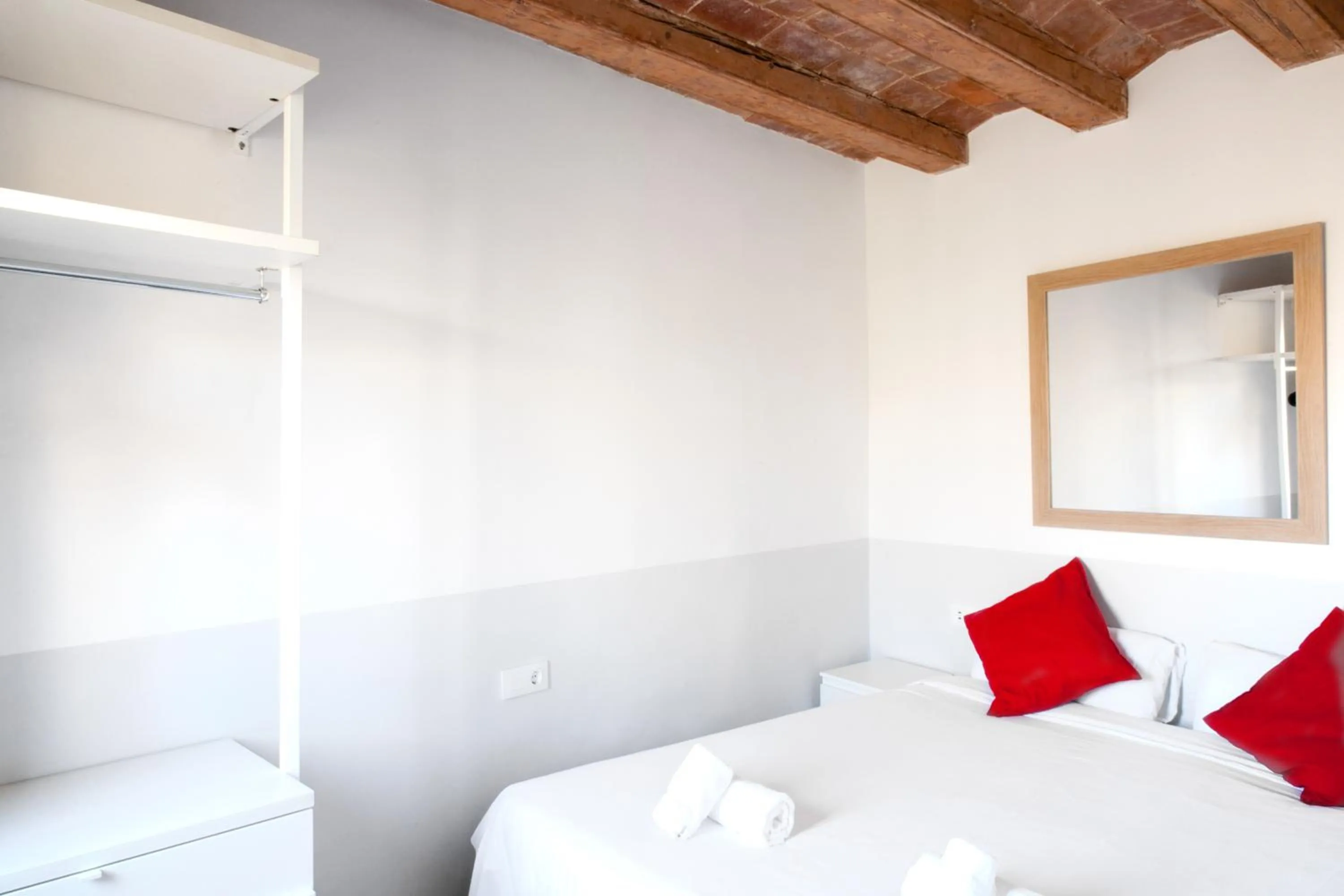 Bedroom, Bed in My Address in Barcelona Old Town