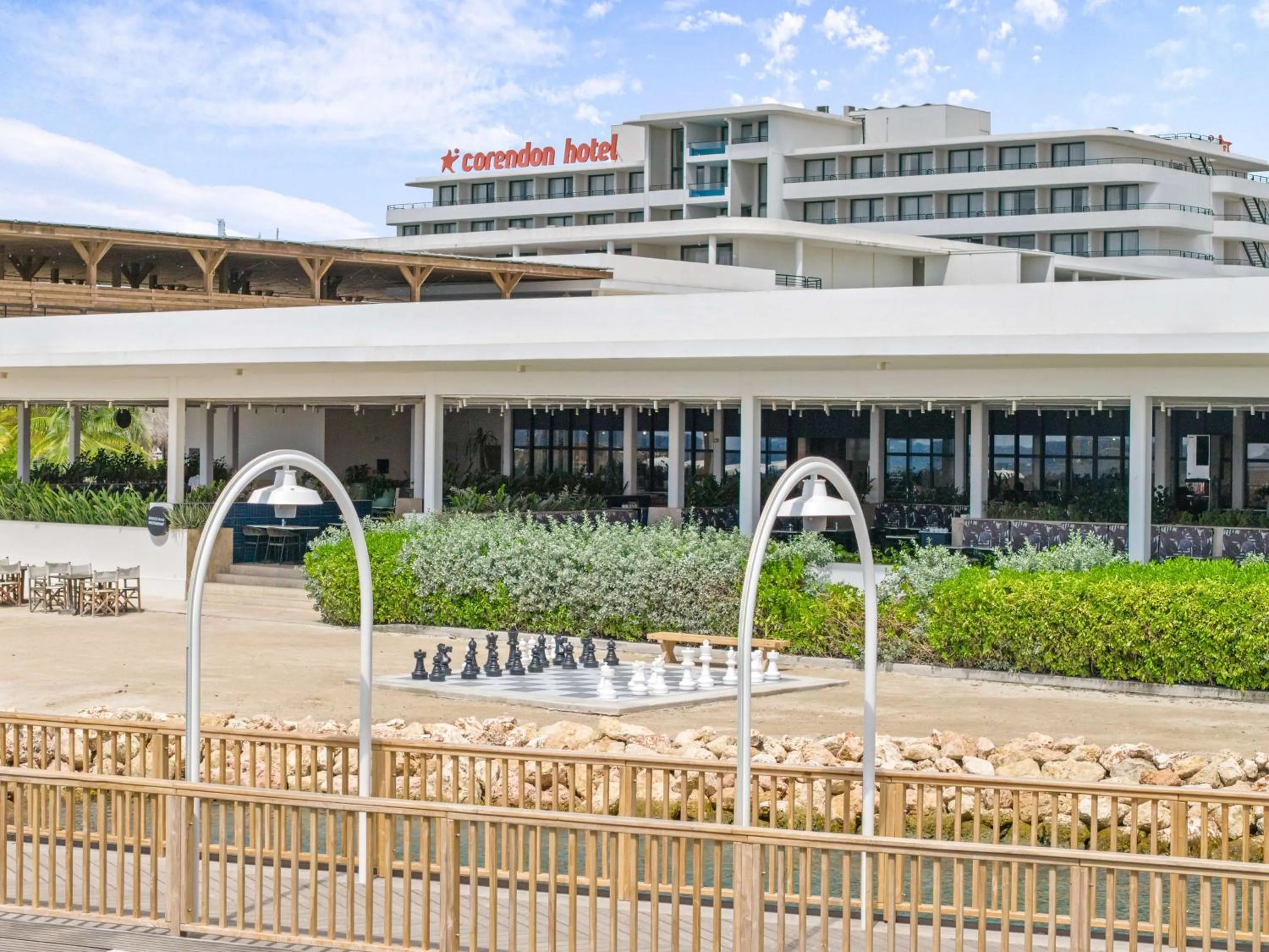 Property building in Mangrove Beach Corendon Curacao All-Inclusive Resort, Curio by Hilton